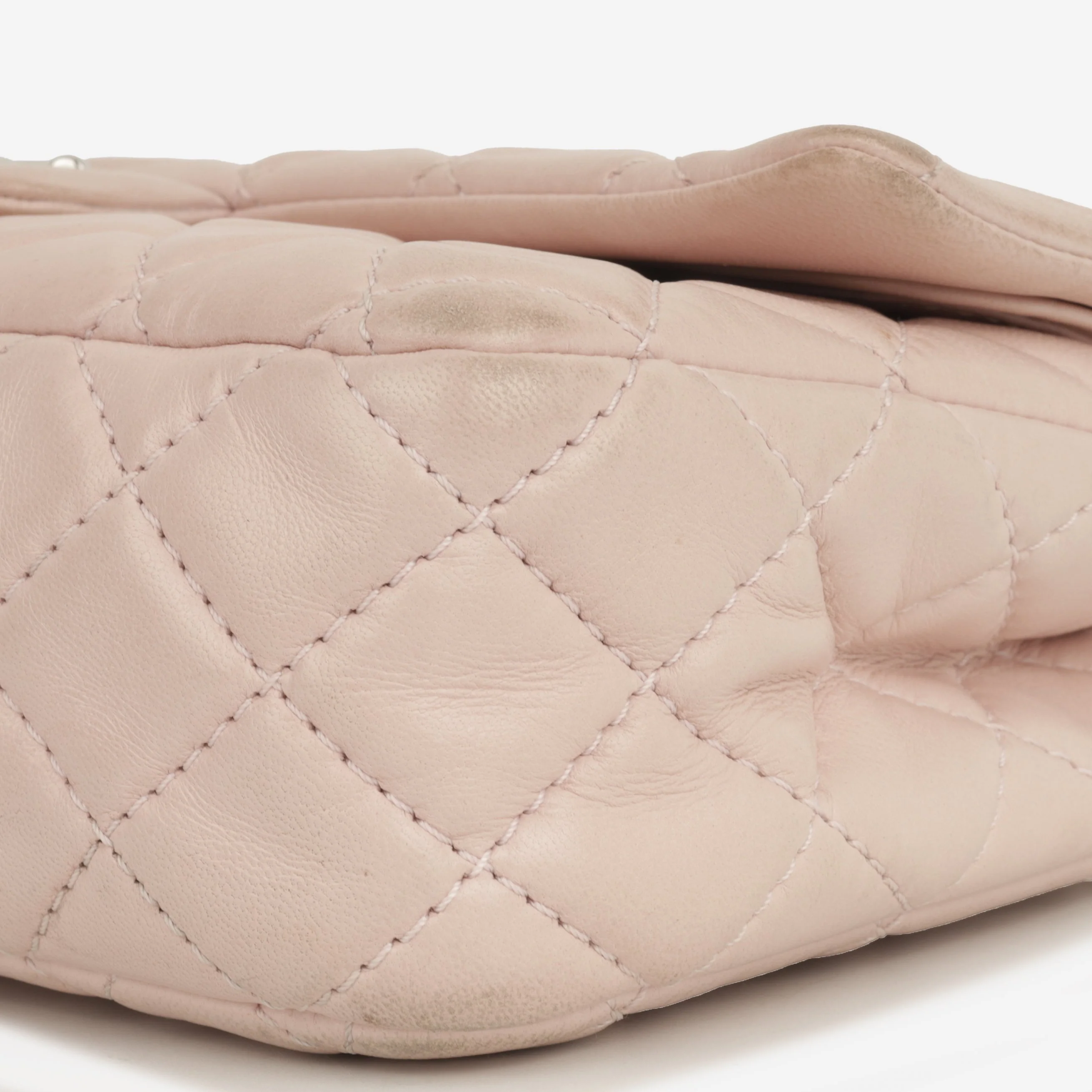 Chanel Seasonal Medium Flap Bag - Pink Lambskin | Silver Hardware - Image 2