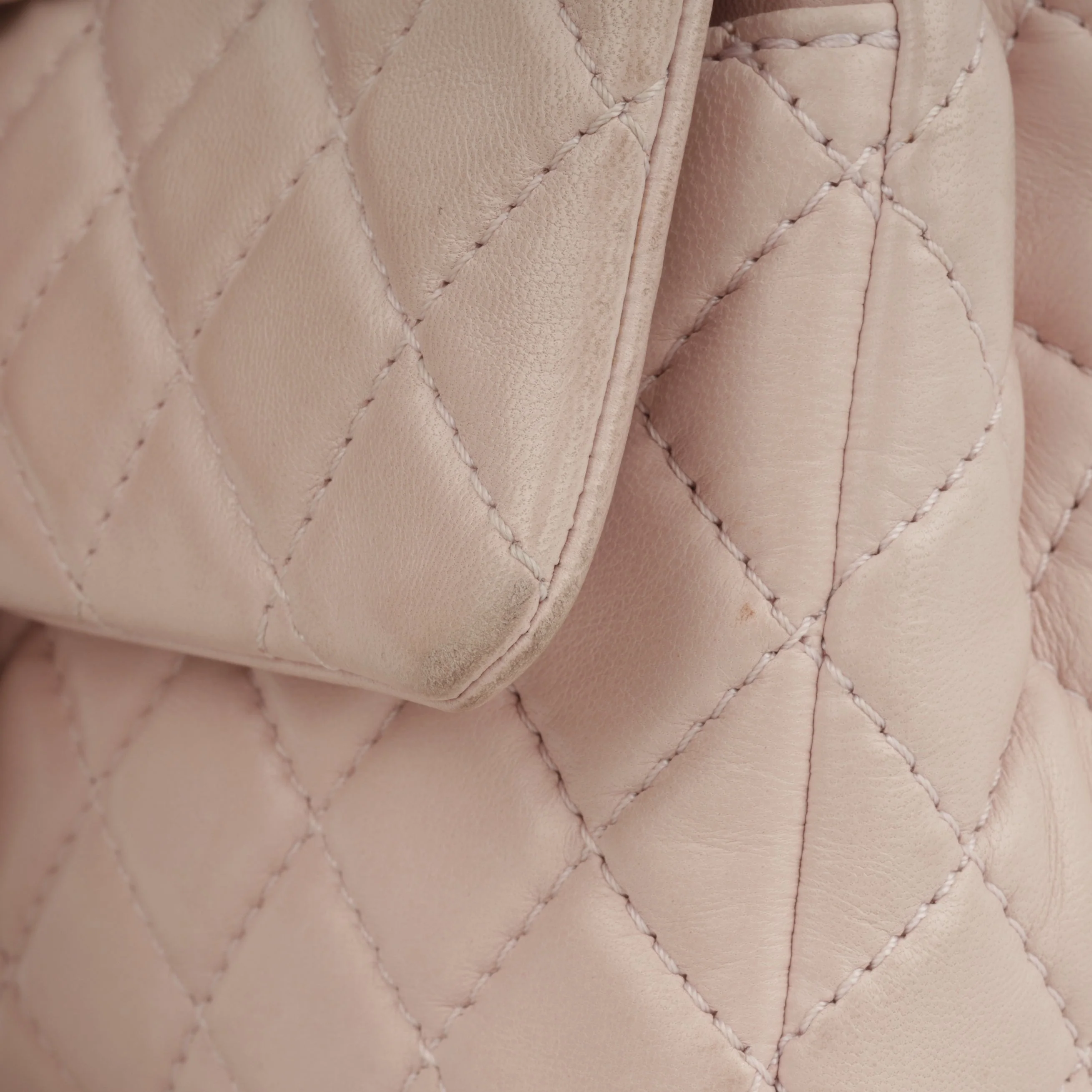 Chanel Seasonal Medium Flap Bag - Pink Lambskin | Silver Hardware - Image 5
