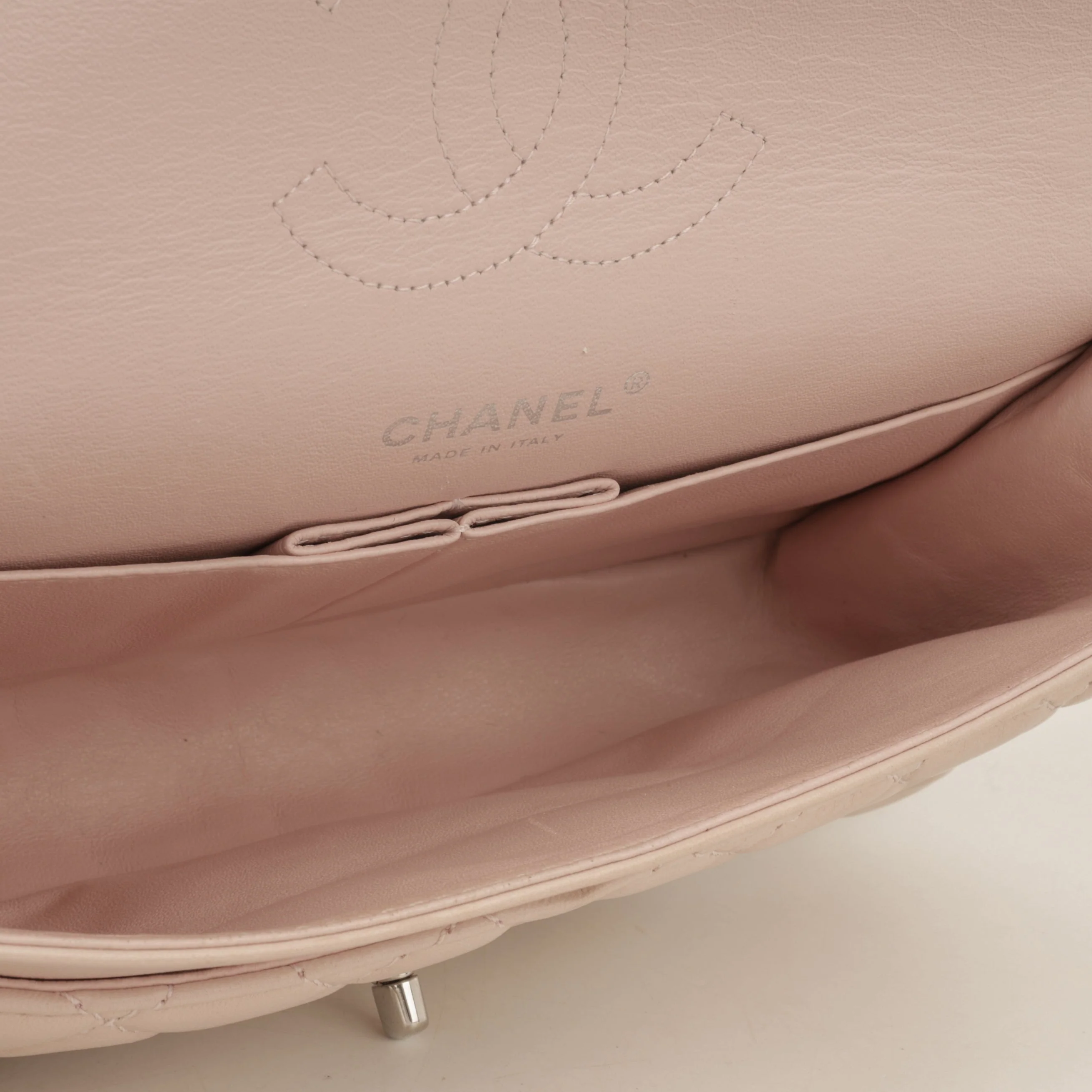 Chanel Seasonal Medium Flap Bag - Pink Lambskin | Silver Hardware - Image 8
