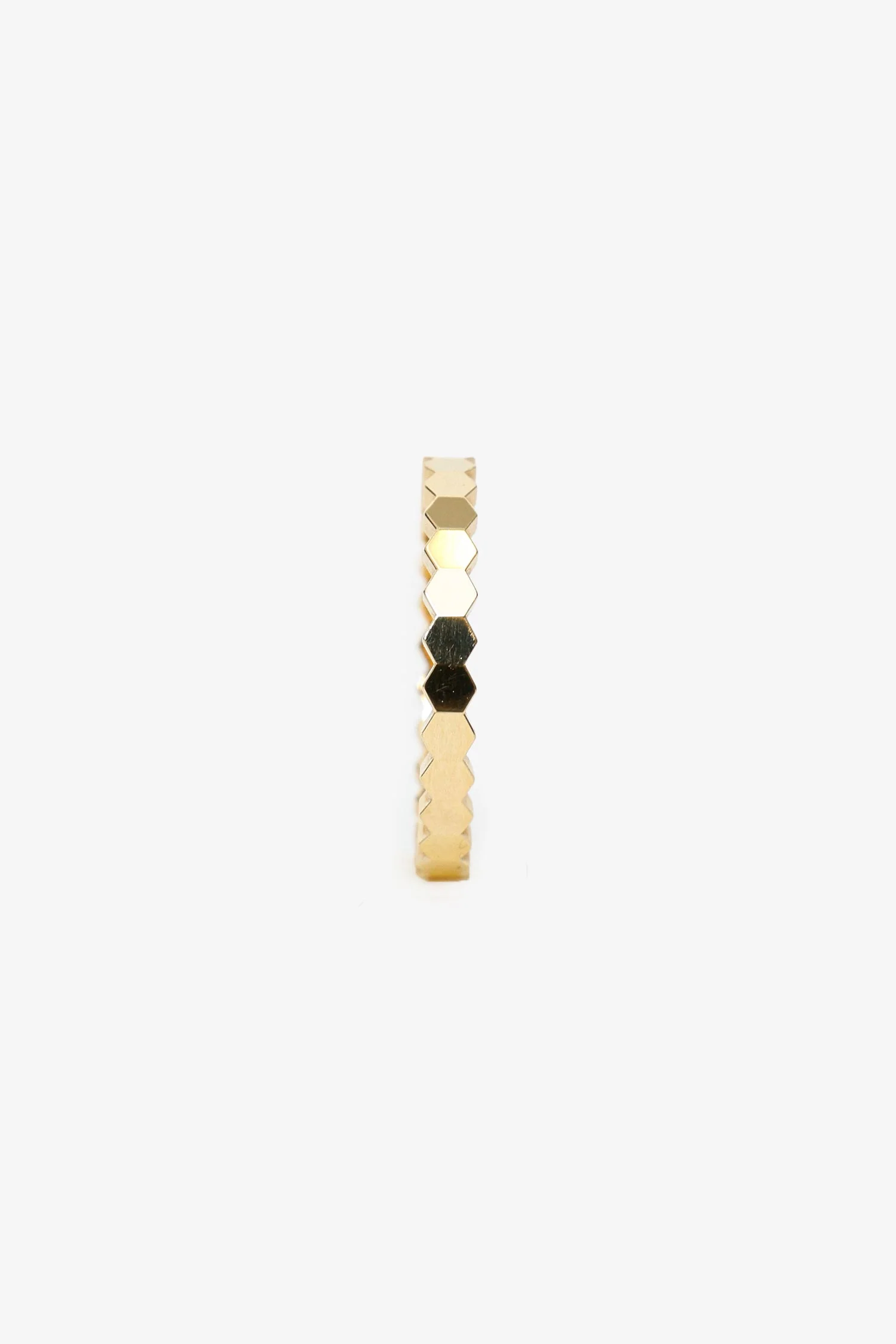 Chaumet 18K Yellow Gold Bee My Love 2.5 MM Band Ring Size 52 - Image 2