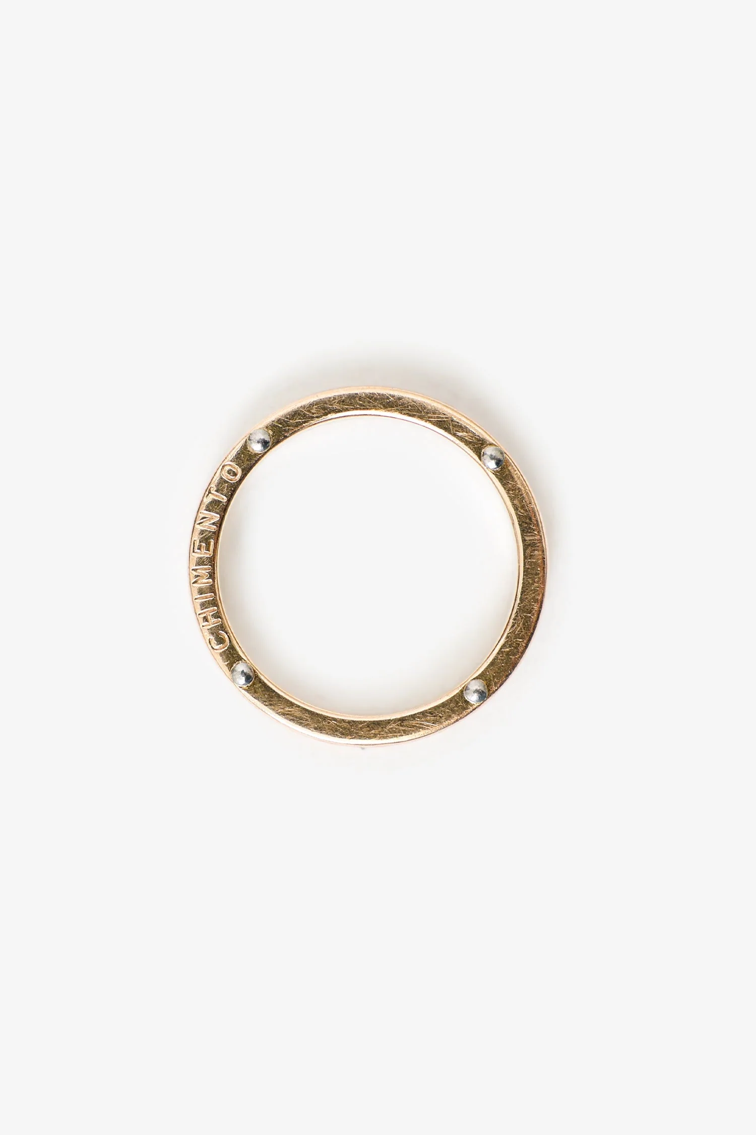 Chimento 18k Rose/White Gold Diamond Aeternitas Rose Gold Band Ring - Image 3