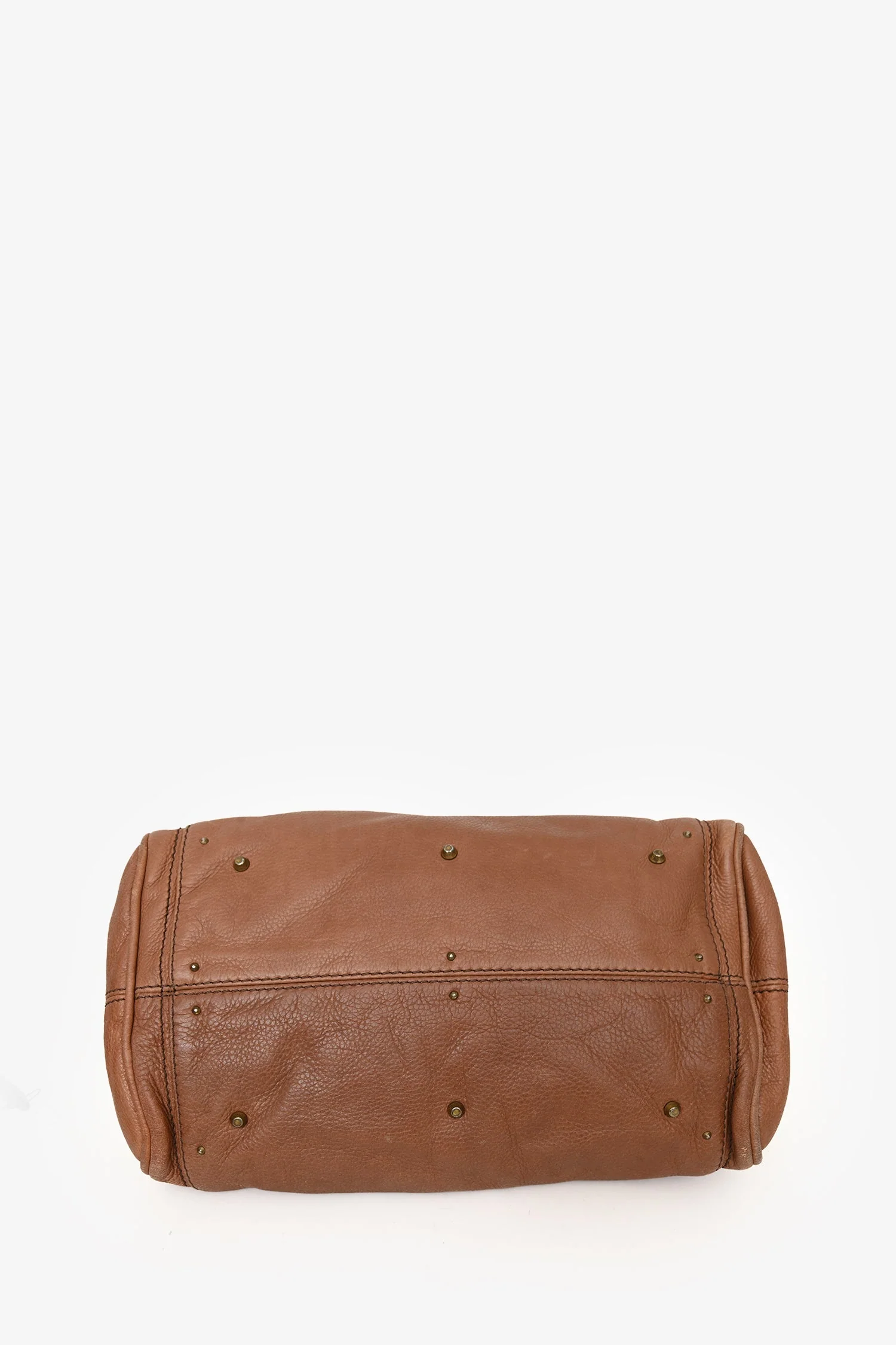 Chloe 2007 Vintage Brown Leather Paddington Bag - Image 5
