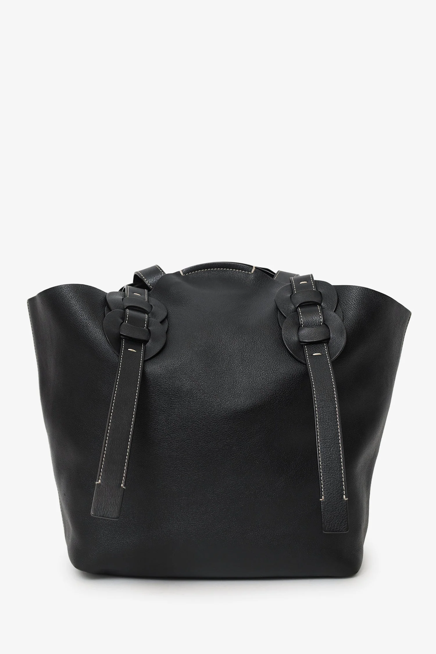 Chloe Black Darryle Tote Bag - Image 2
