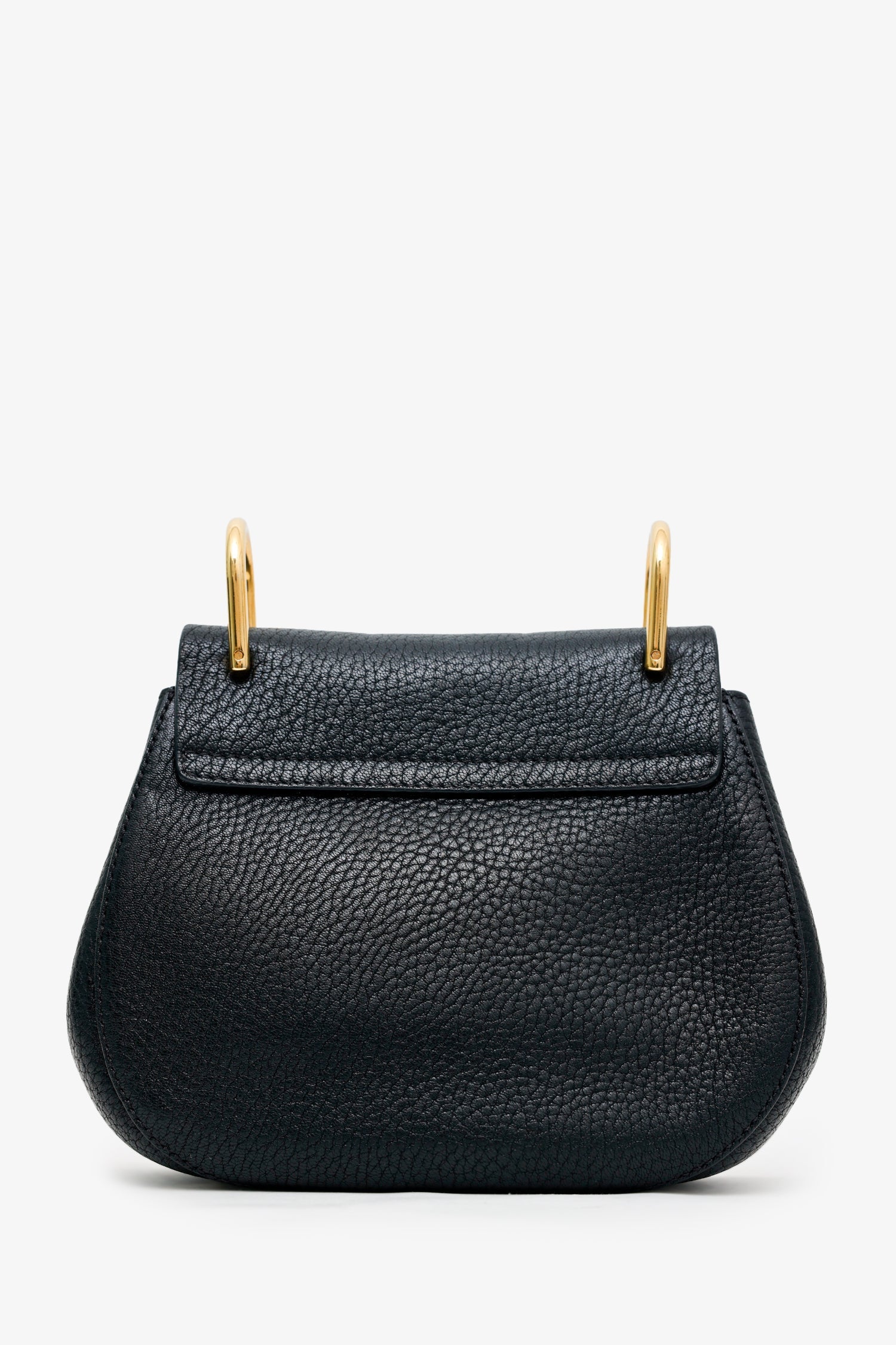 Chloe Black Leather 'Drew' Crossbody Bag - Image 2
