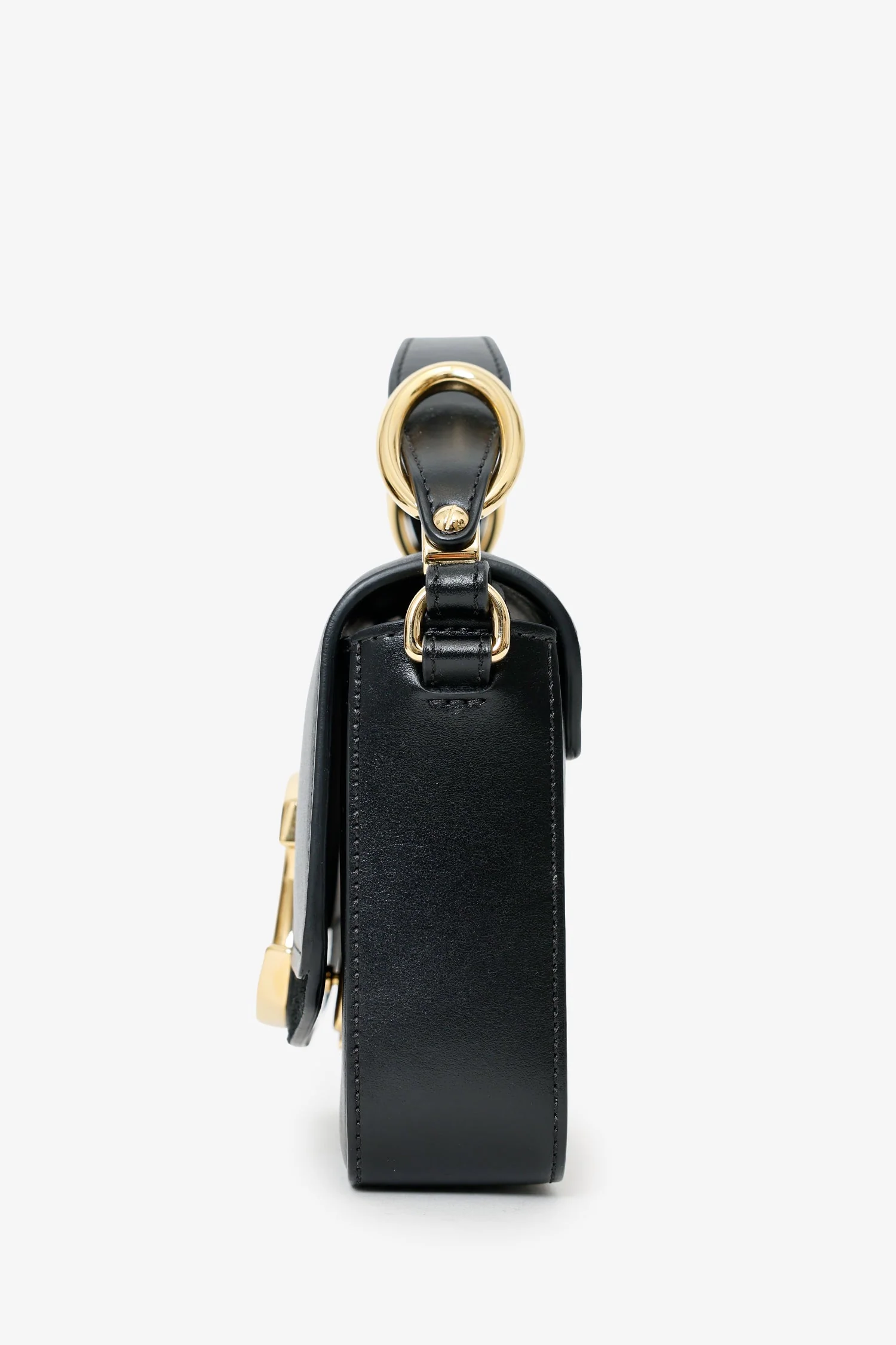 Chloe Black Leather Mini C Bag - Image 4