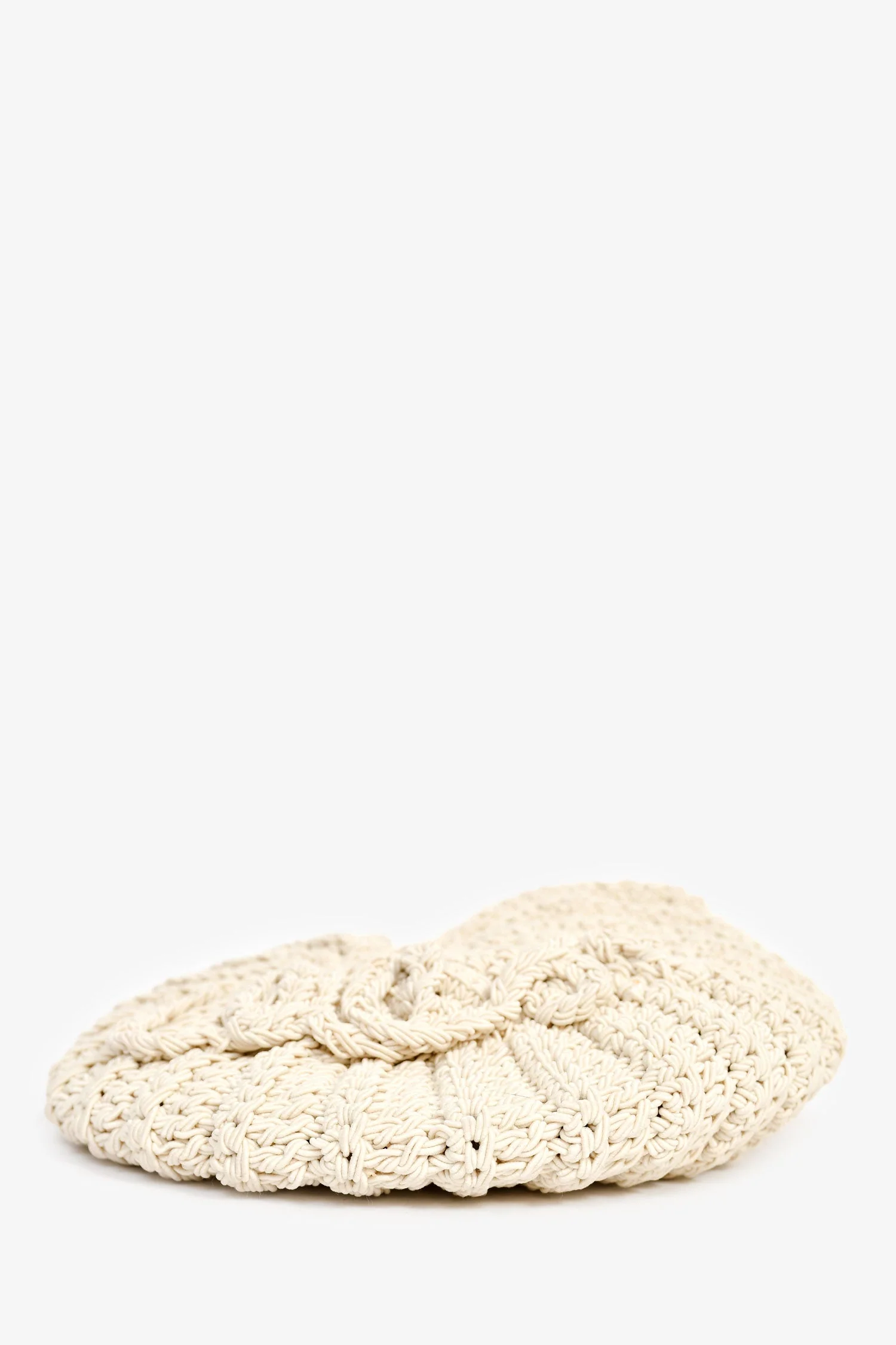 Chloe Cream Crochet 'Sea Treasures' Logo Crossbody Bag - Image 5