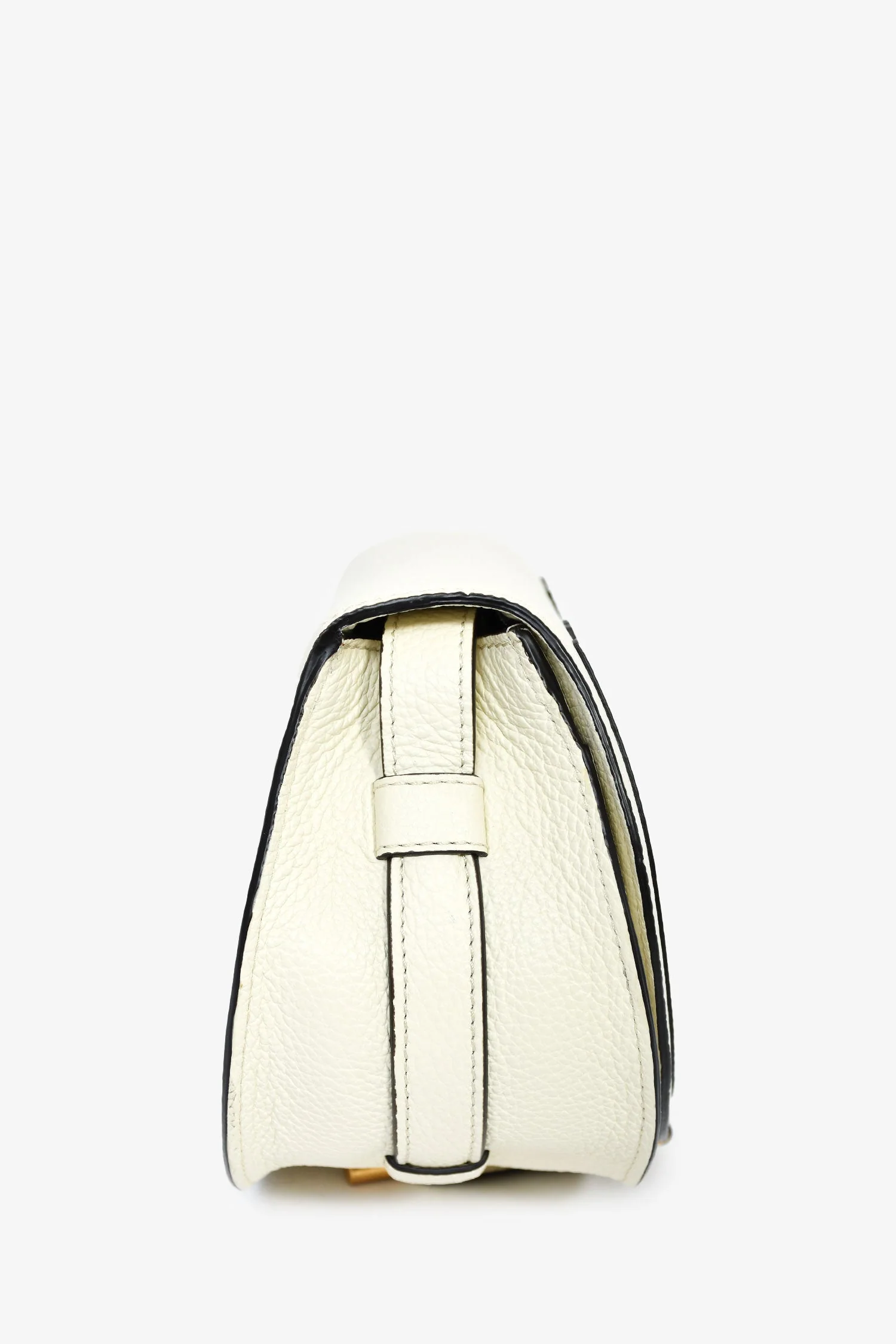 Chloe Ivory Leather 'Marcie' Small Crossbody Bag - Image 3