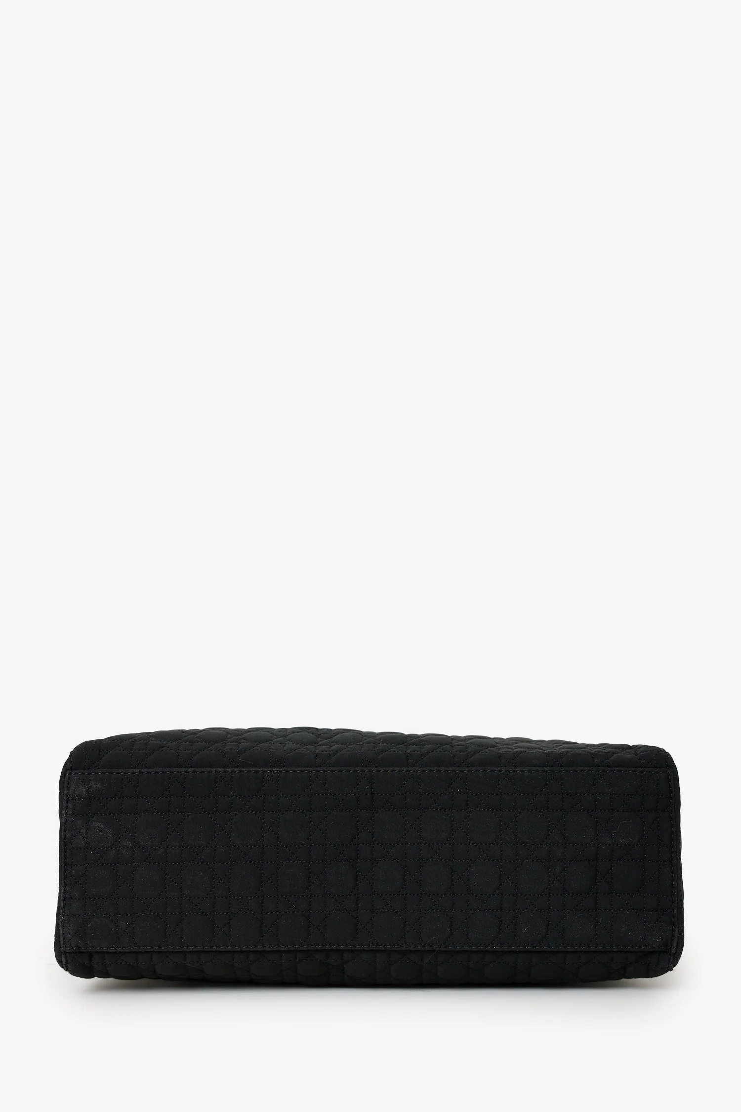 Christian Dior 1999 Nylon Cannage Large Lady Dior Bag - Image 5