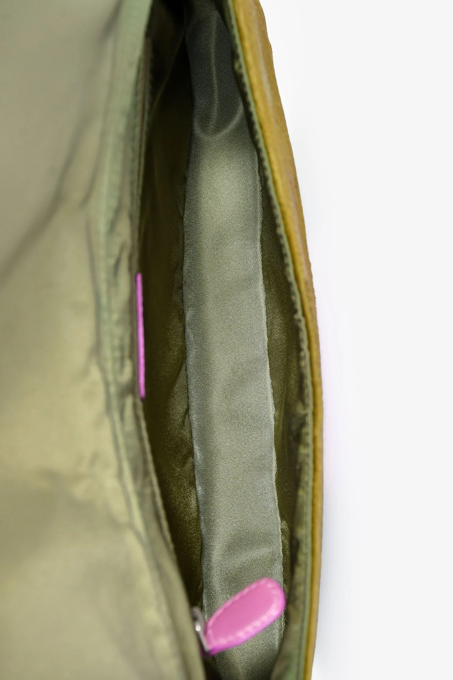 Christian Dior 2000 Green/Purple Ponyhair Snake Embossed Malice Shoulder Bag - Image 6