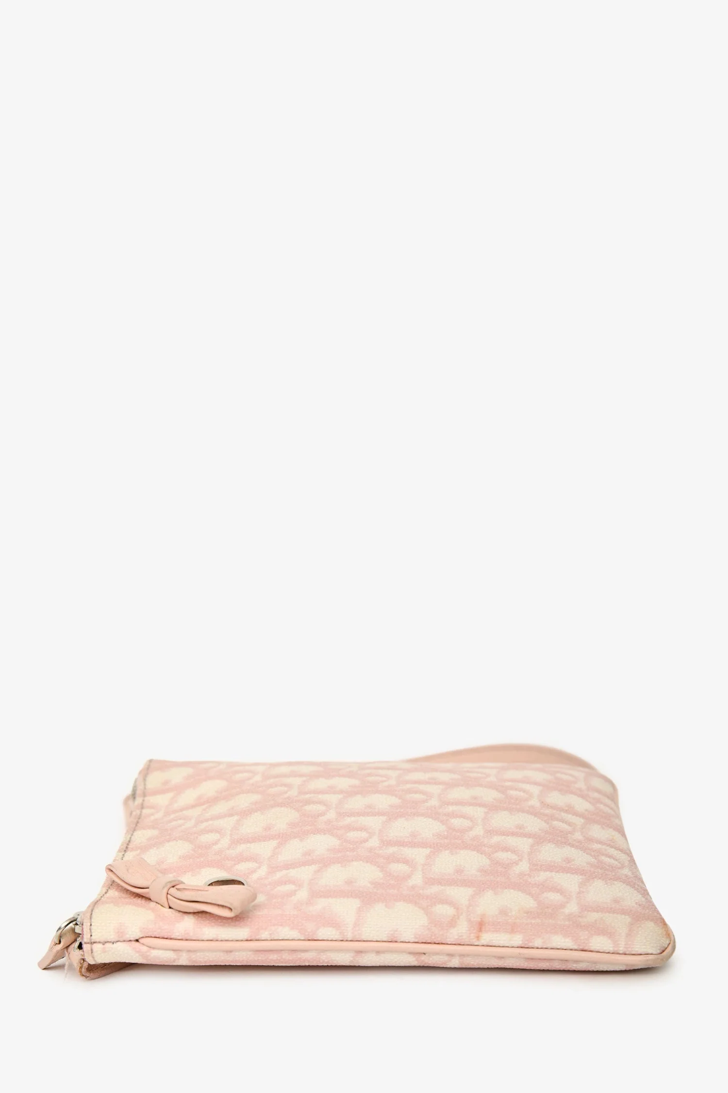 Christian Dior 2006 Pink Canvas Monogram Diorissimo Girly Crossbody Bag - Image 3