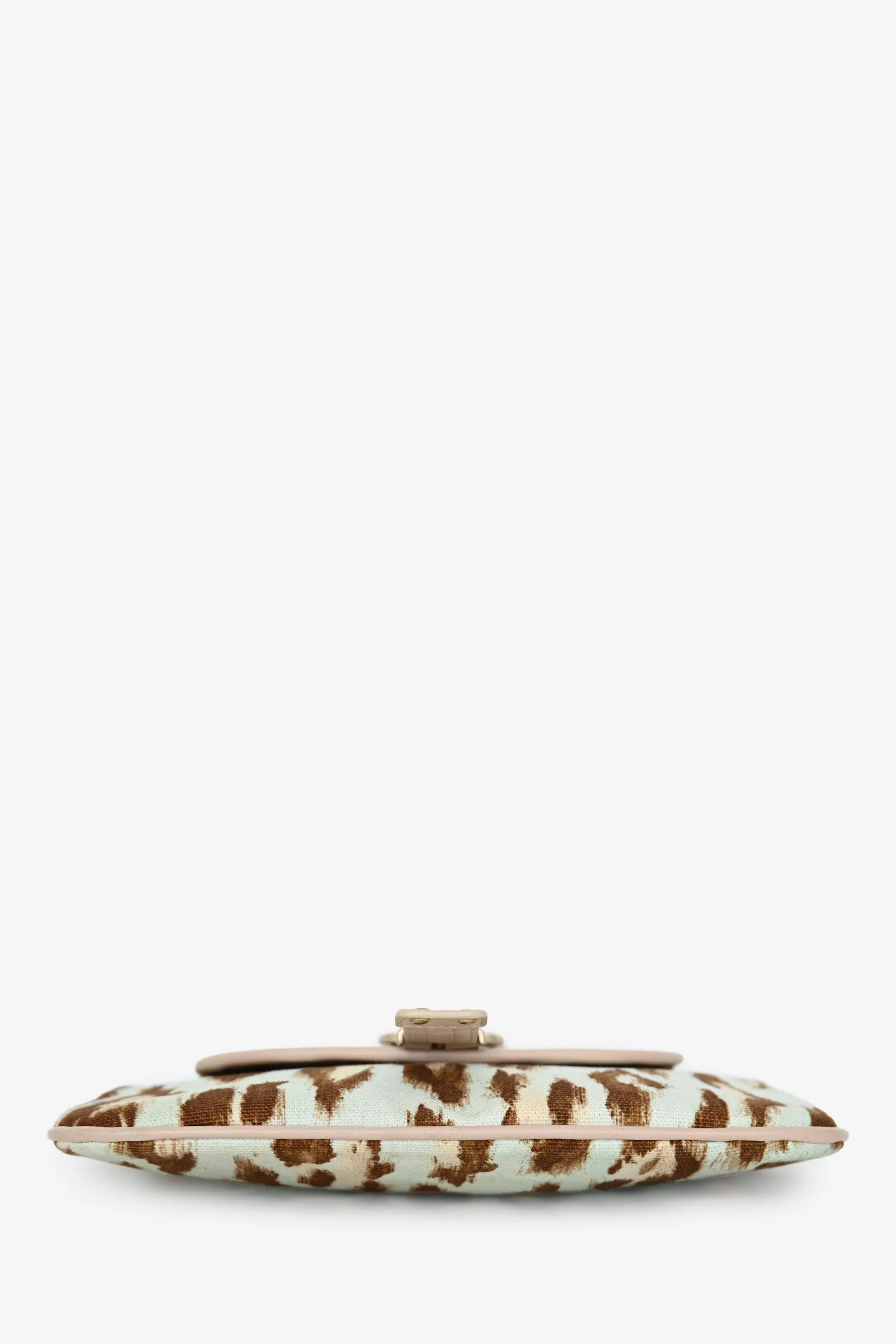 Christian Dior 2007 Animal Print Canvas Clutch - Image 5