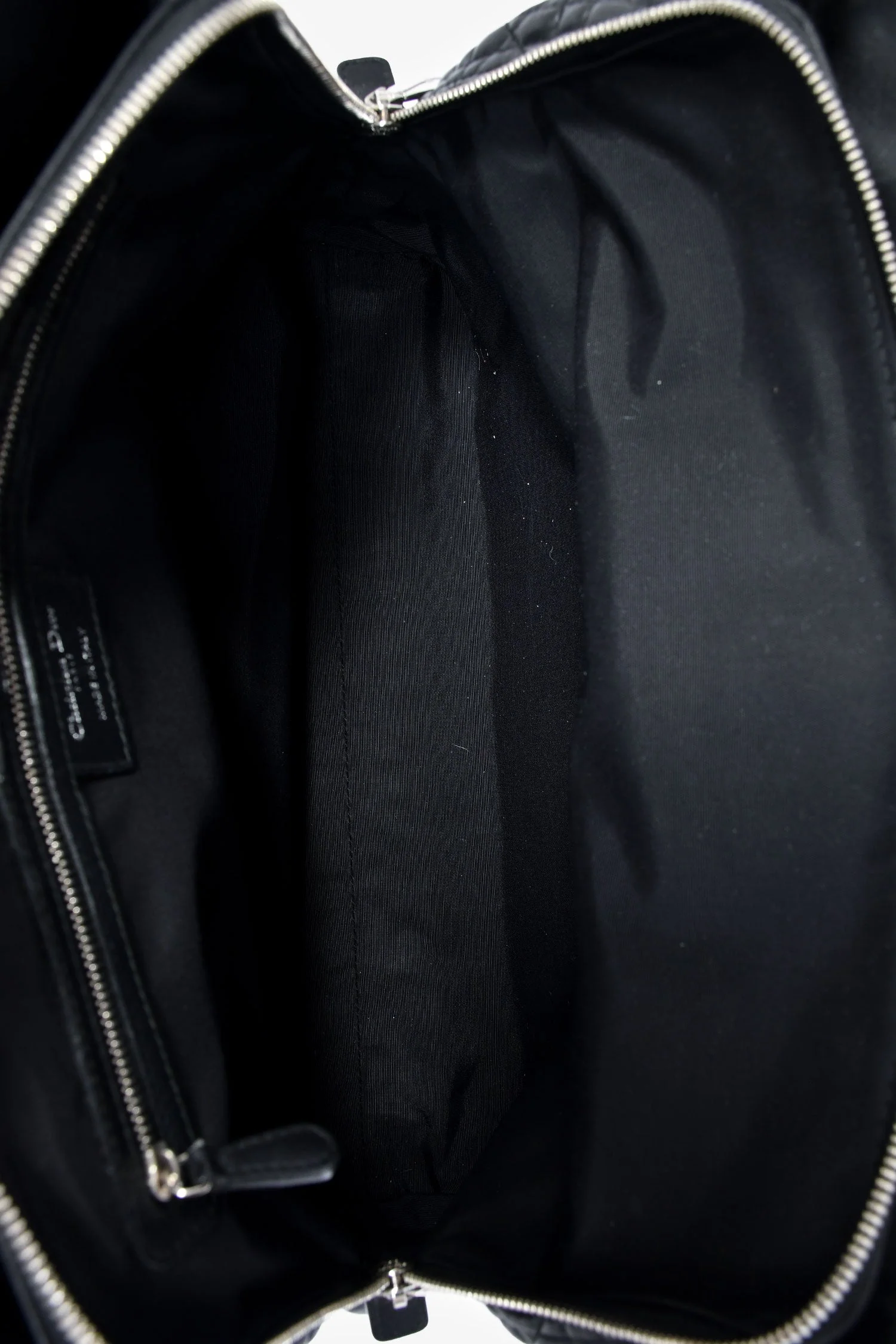 Christian Dior 2014 Black Leather Soft Cannage Lady Dior Shopping Tote - Image 6