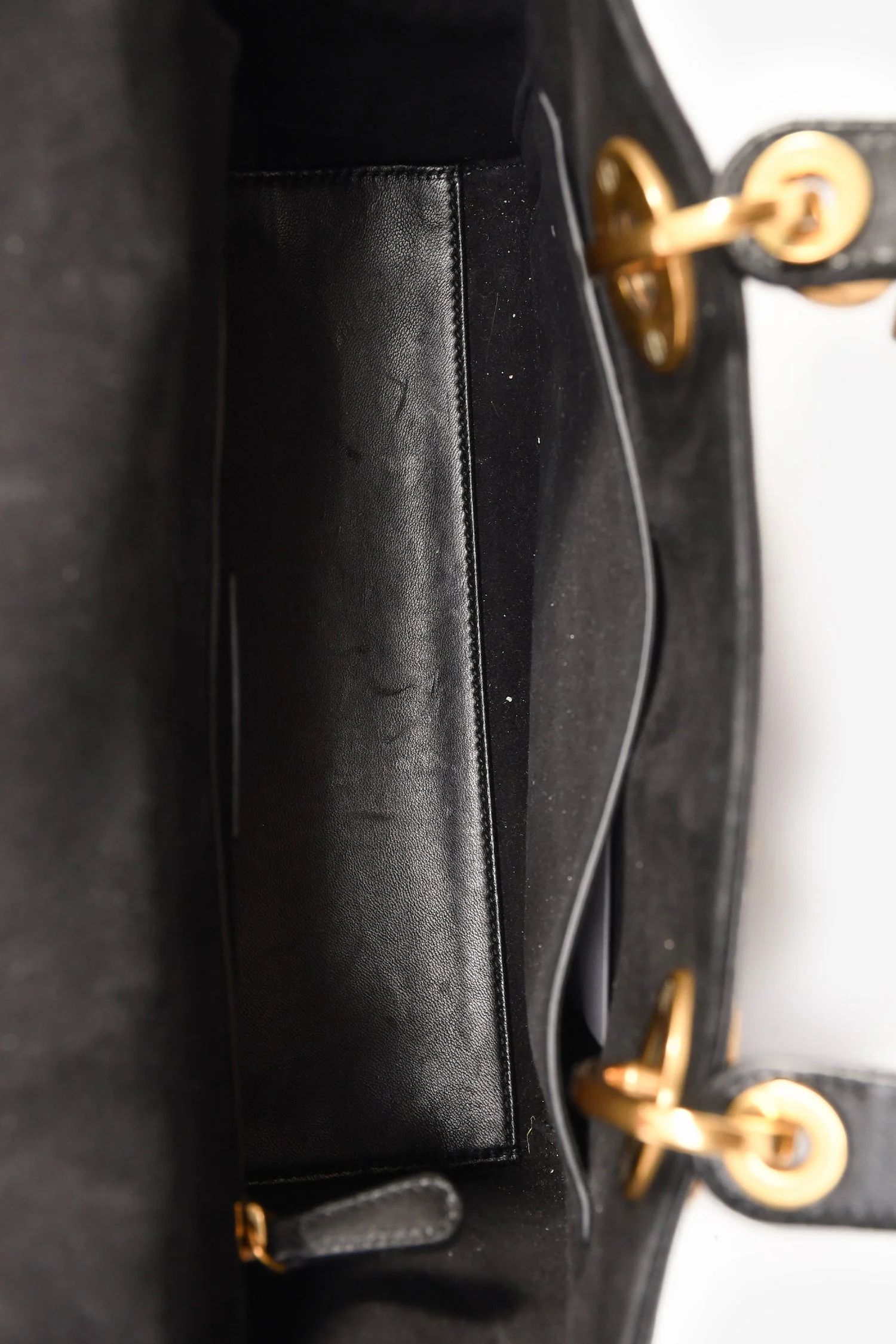 Christian Dior 2017 Black Leather Zodiac Embroidered Medium Lady D-Lite Bag with Strap - Image 7