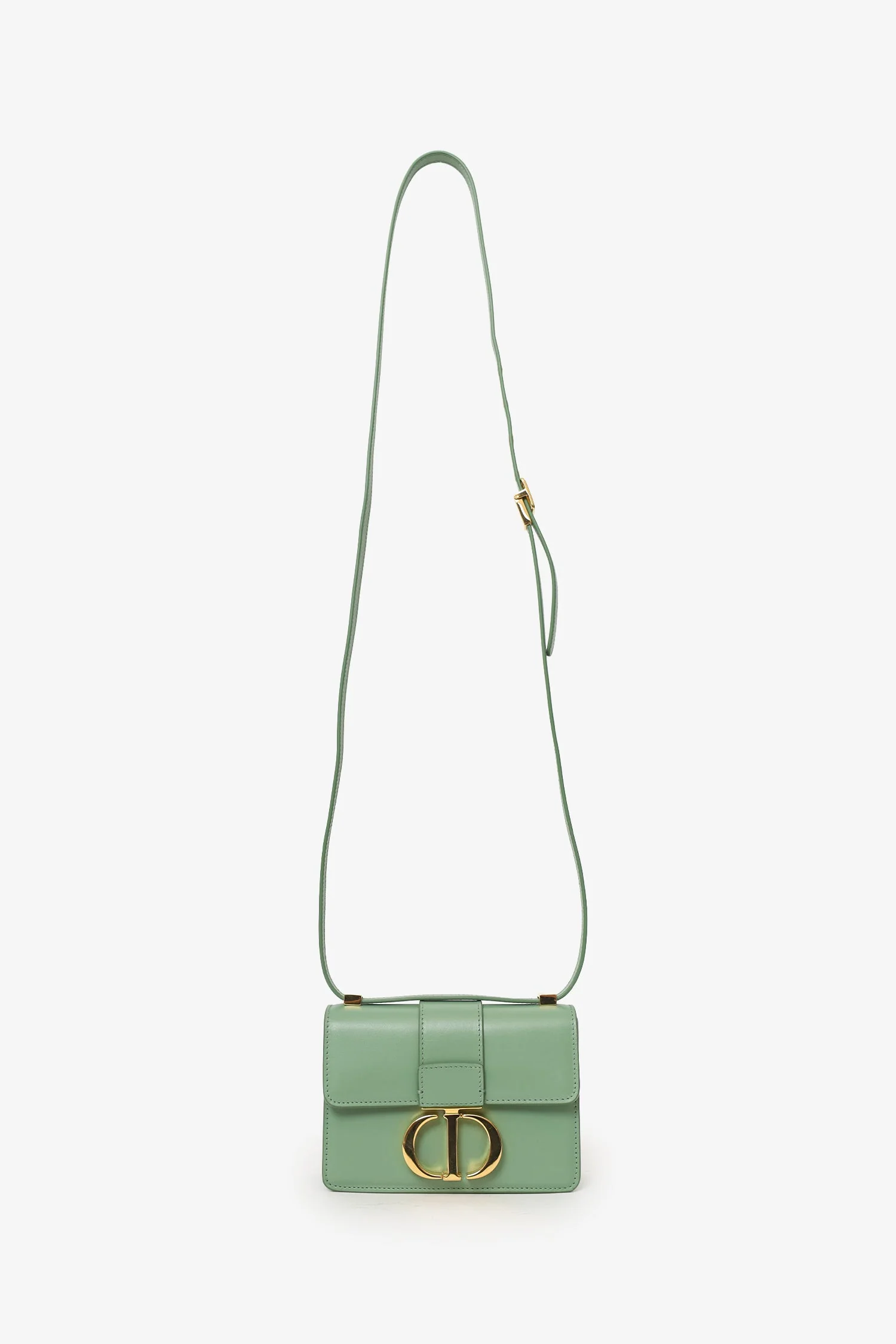 Christian Dior 2020 Green 'Sac 30 Montaigne Mini' Crossbody - Image 6