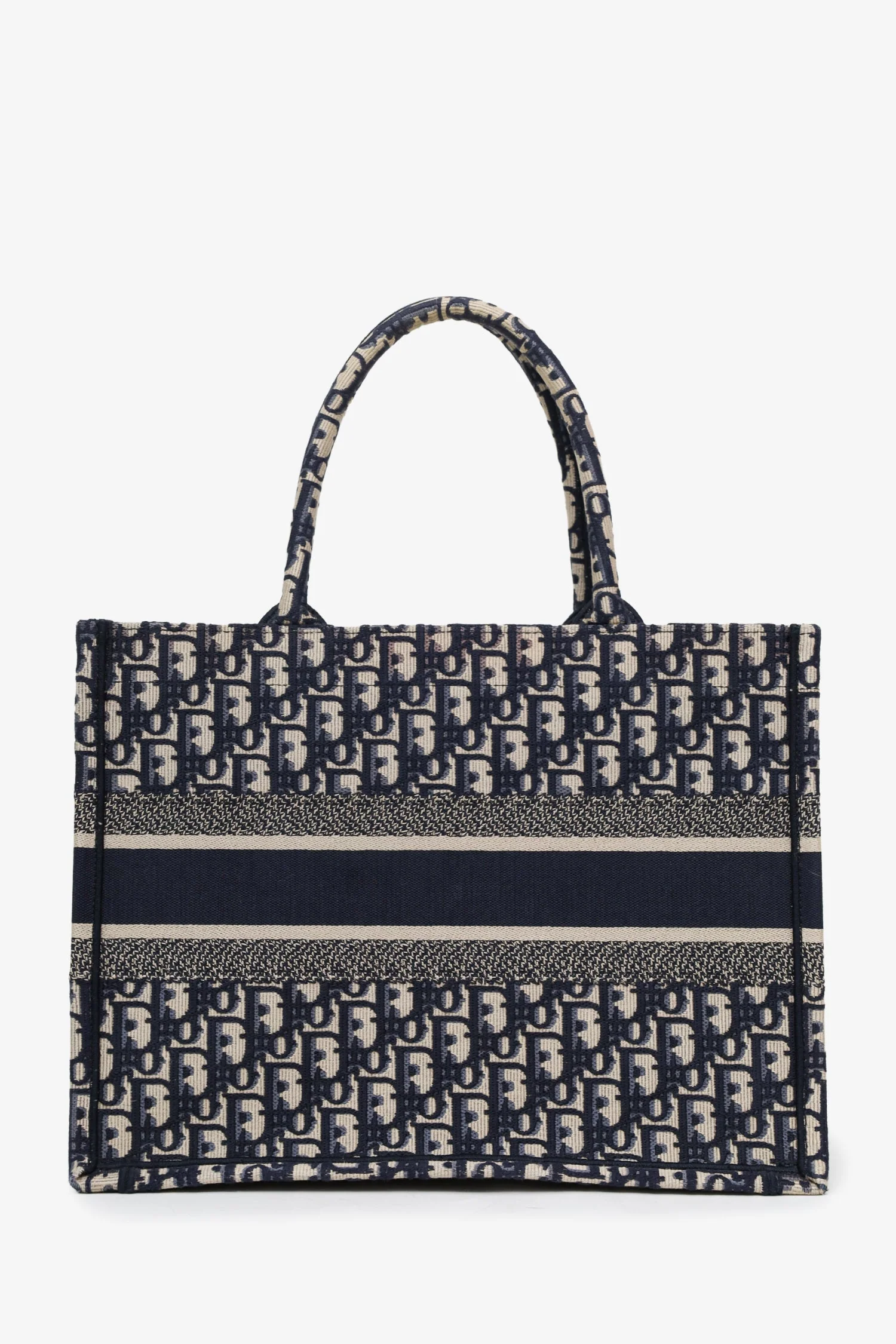 Christian Dior 2021 Blue Oblique Medium Book Tote - Image 2