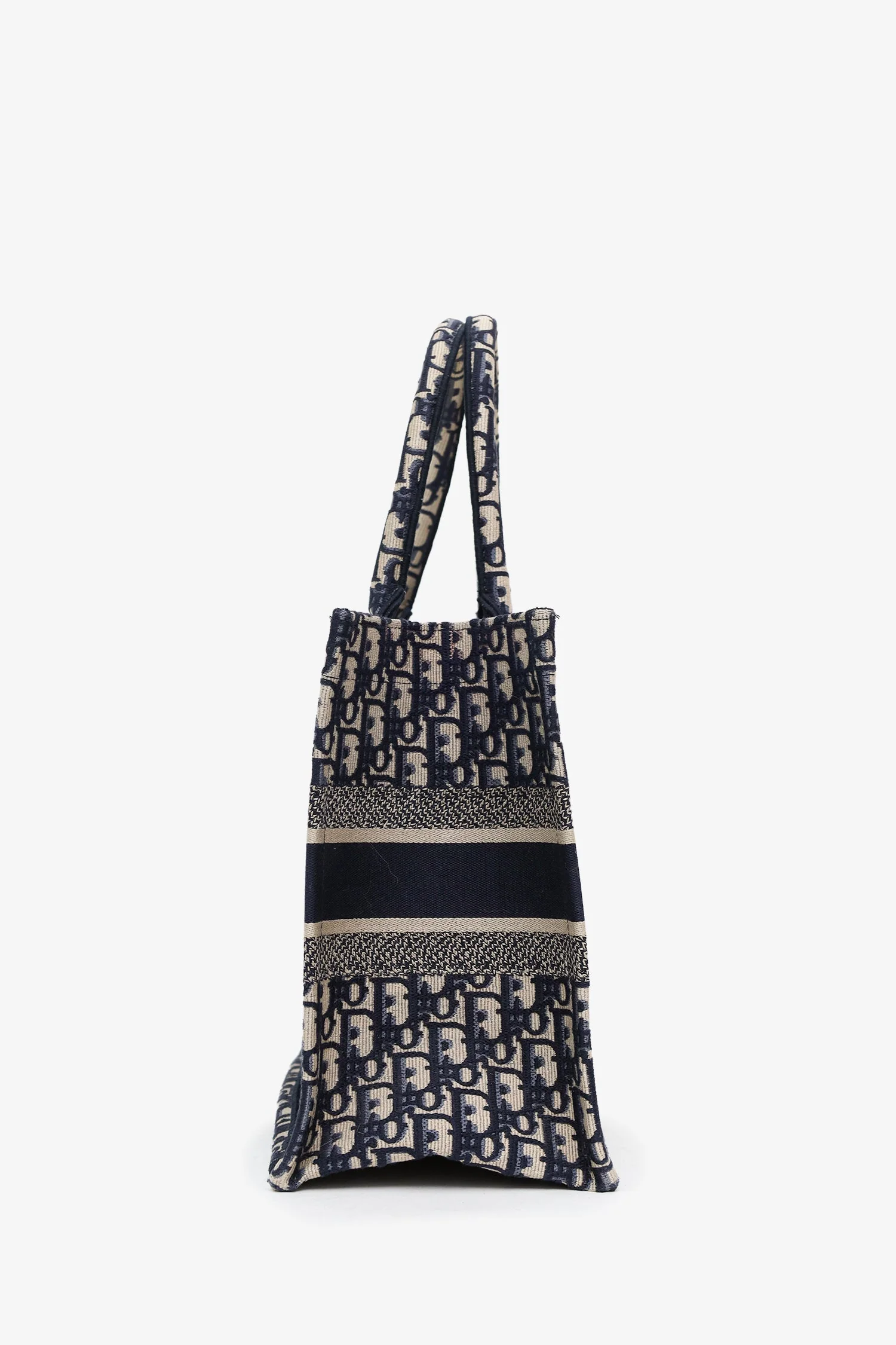 Christian Dior 2021 Blue Oblique Medium Book Tote - Image 3
