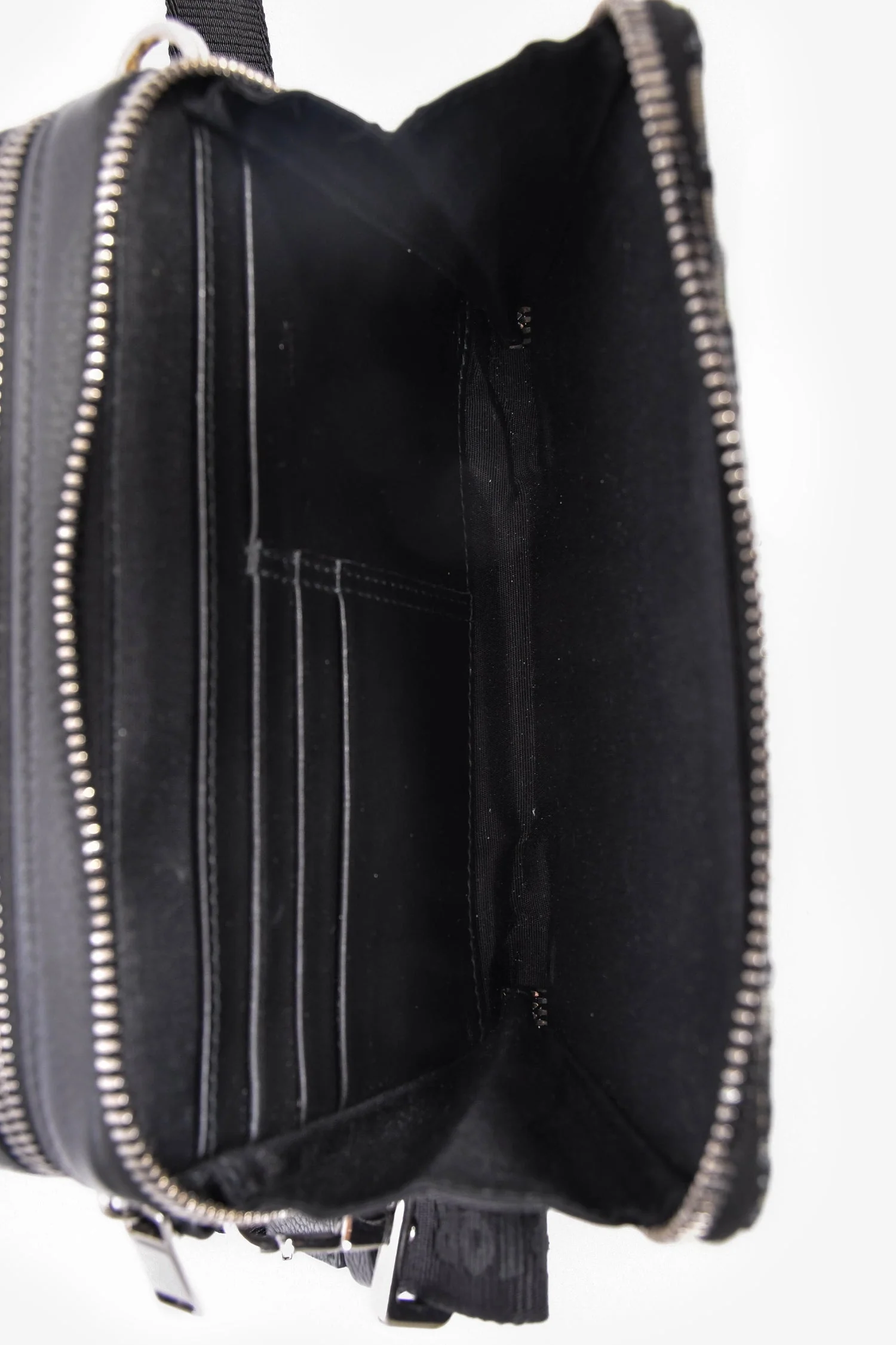 Christian Dior 2021 Navy Oblique Jacquard Wallet On Strap - Image 6