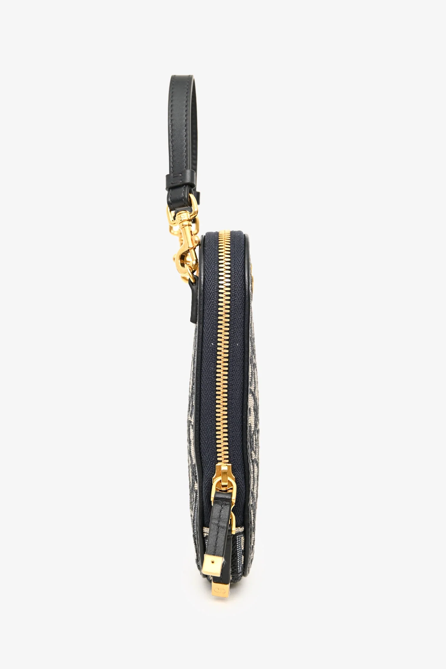 Christian Dior 2021 Oblique 30 Montaigne Phone Holder With Chain - Image 3