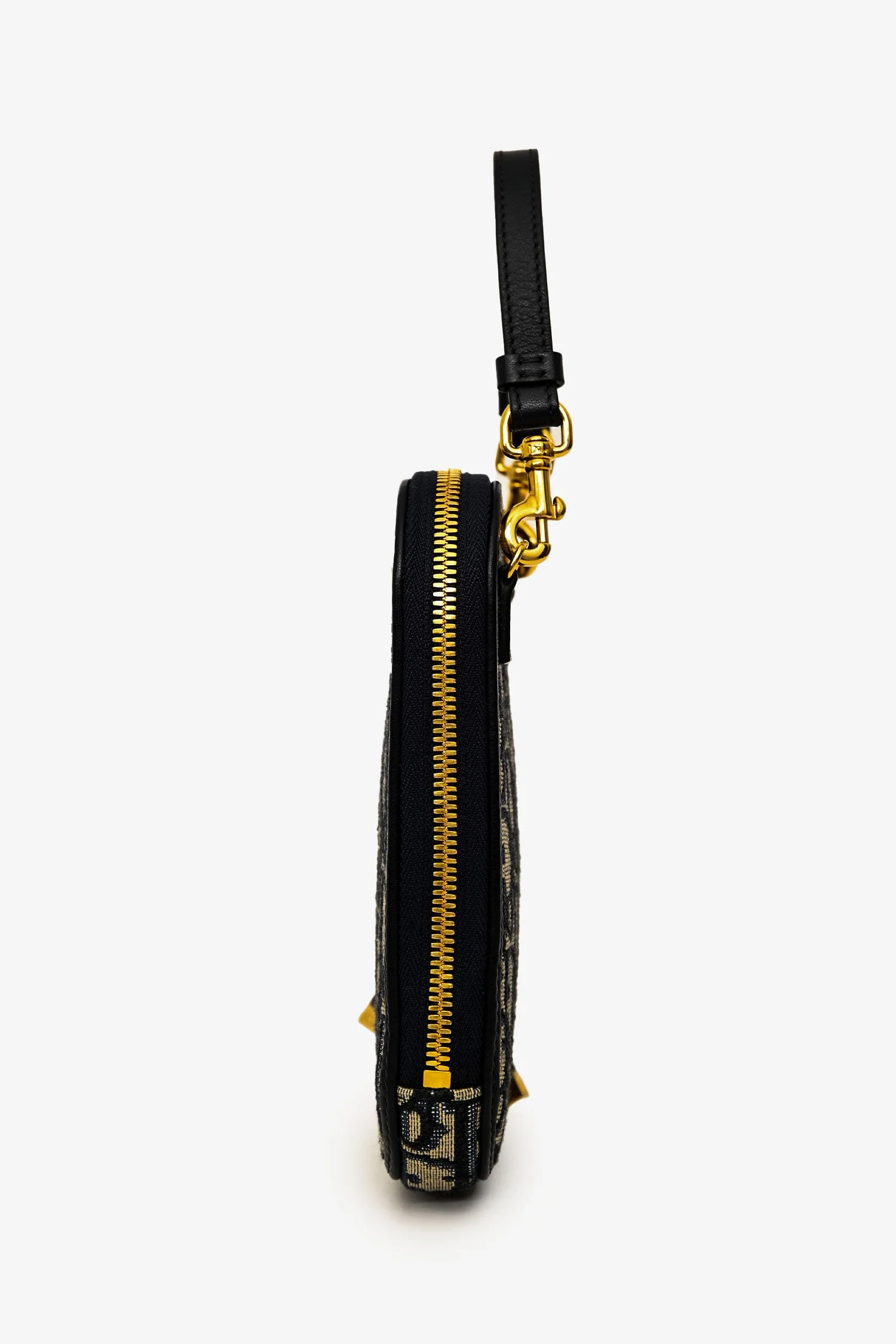 Christian Dior 2021 Oblique 30 Montaigne Phone Holder With Chain - Image 4