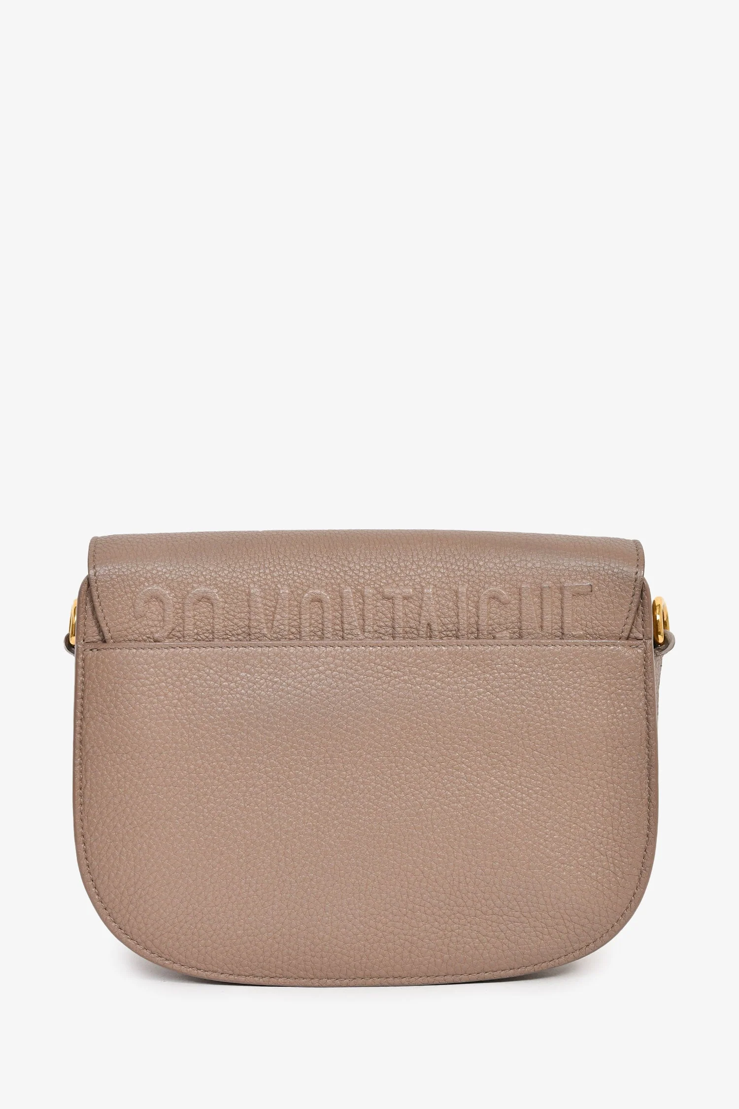 Christian Dior 2021 Taupe Grained Calfskin Medium Bobby Crossbody Bag - Image 2