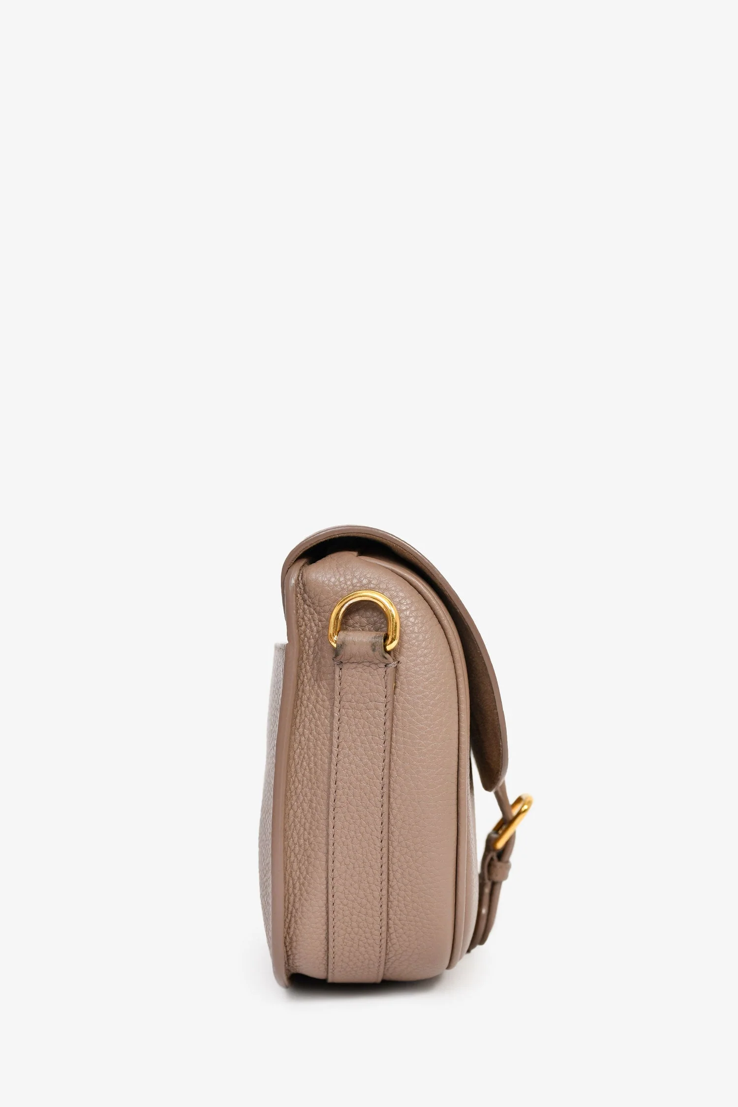 Christian Dior 2021 Taupe Grained Calfskin Medium Bobby Crossbody Bag - Image 3