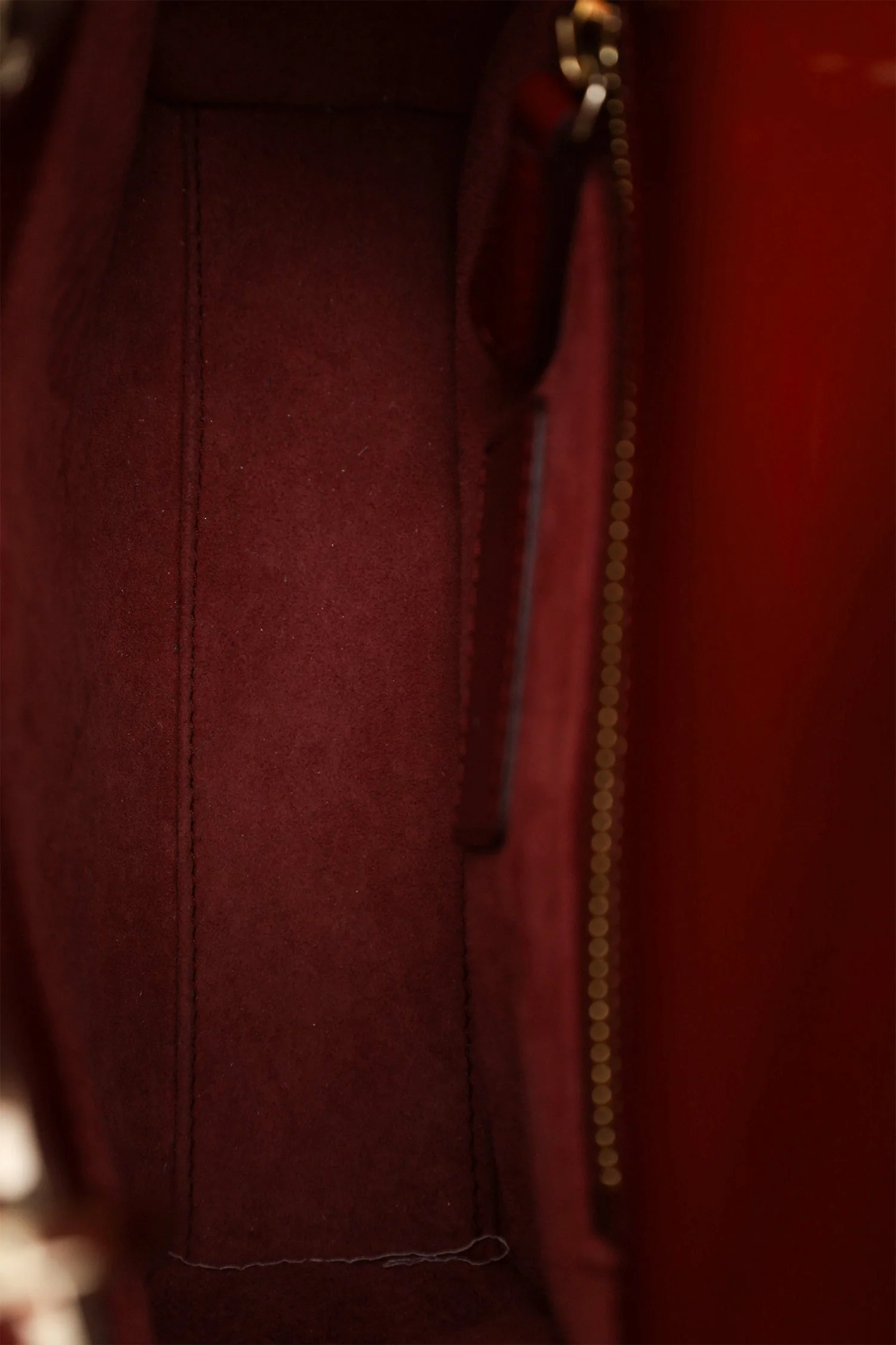 Christian Dior 2023 Red Patent Cannage Leather Mini Lady Dior - Image 7