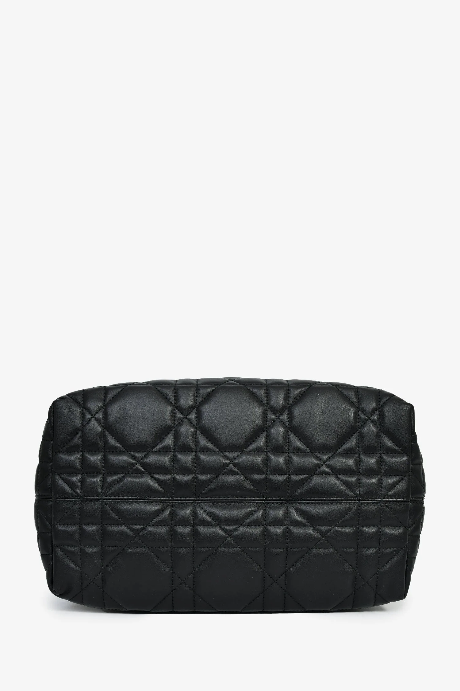 Christian Dior 2024 Black Cannage Lambskin Leather Medium 'Toujours' Bag - Image 5