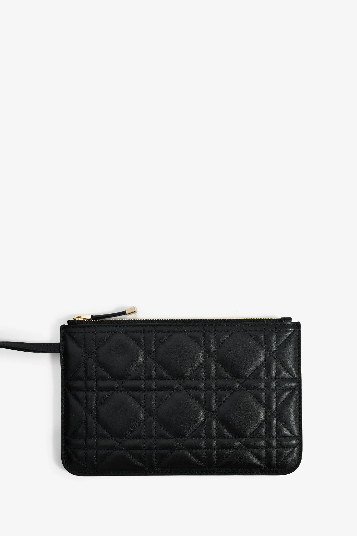 Christian Dior 2024 Black Cannage Lambskin Leather Medium 'Toujours' Bag - Image 7