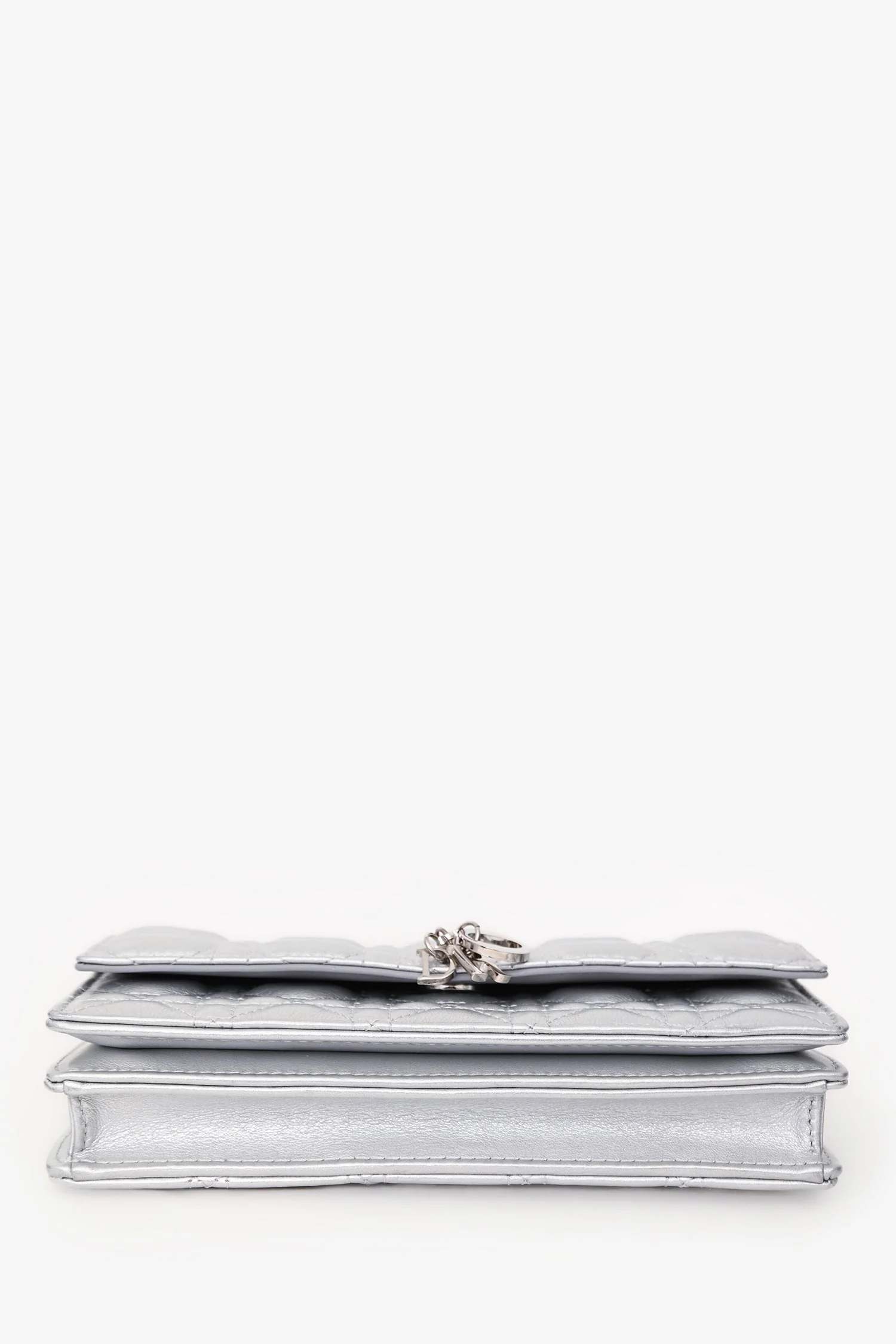 Christian Dior 2024 Iridescent Metallic Cannage Lambskin My Dior Mini Bag SHW - Image 5