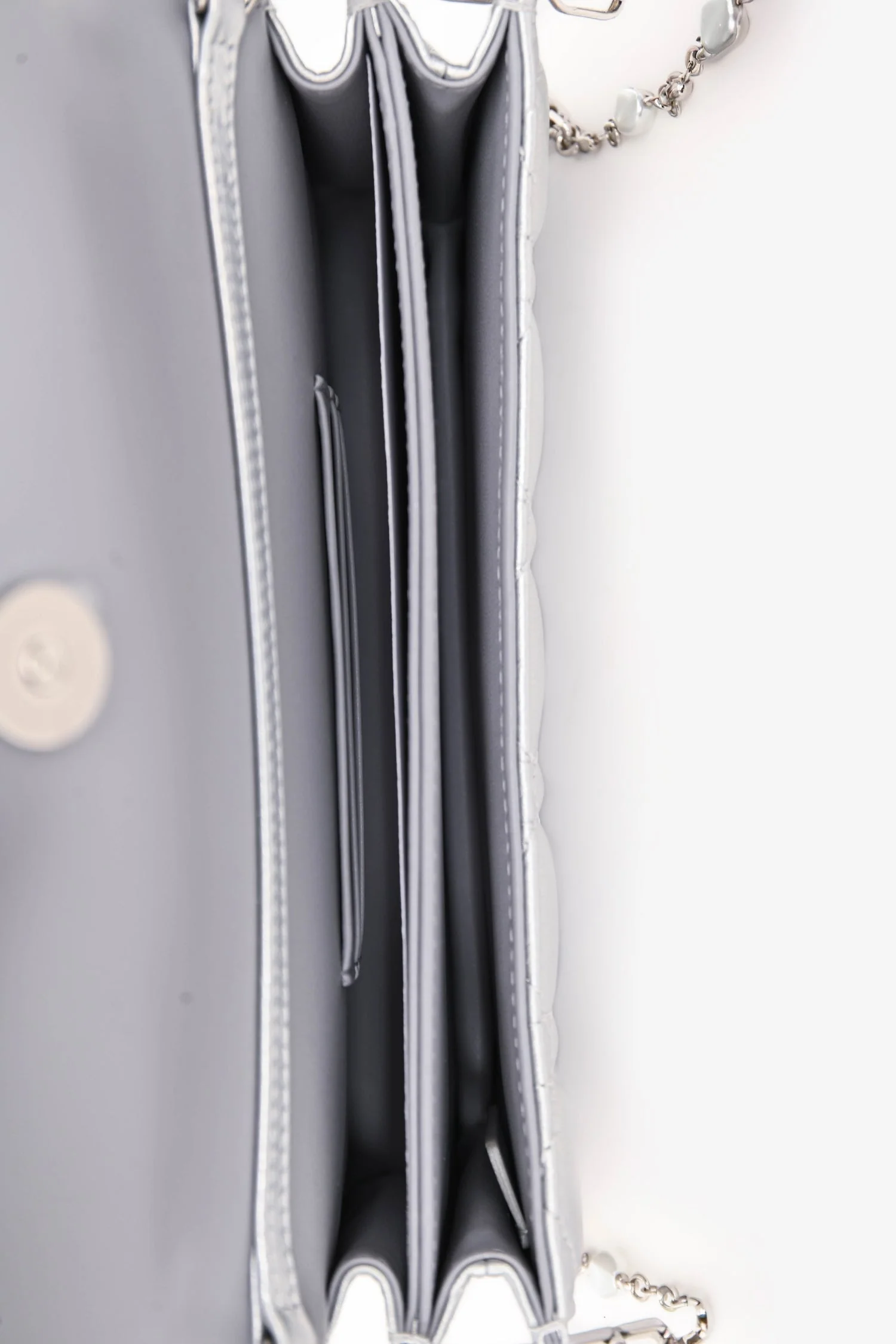 Christian Dior 2024 Iridescent Metallic Cannage Lambskin My Dior Mini Bag SHW - Image 7