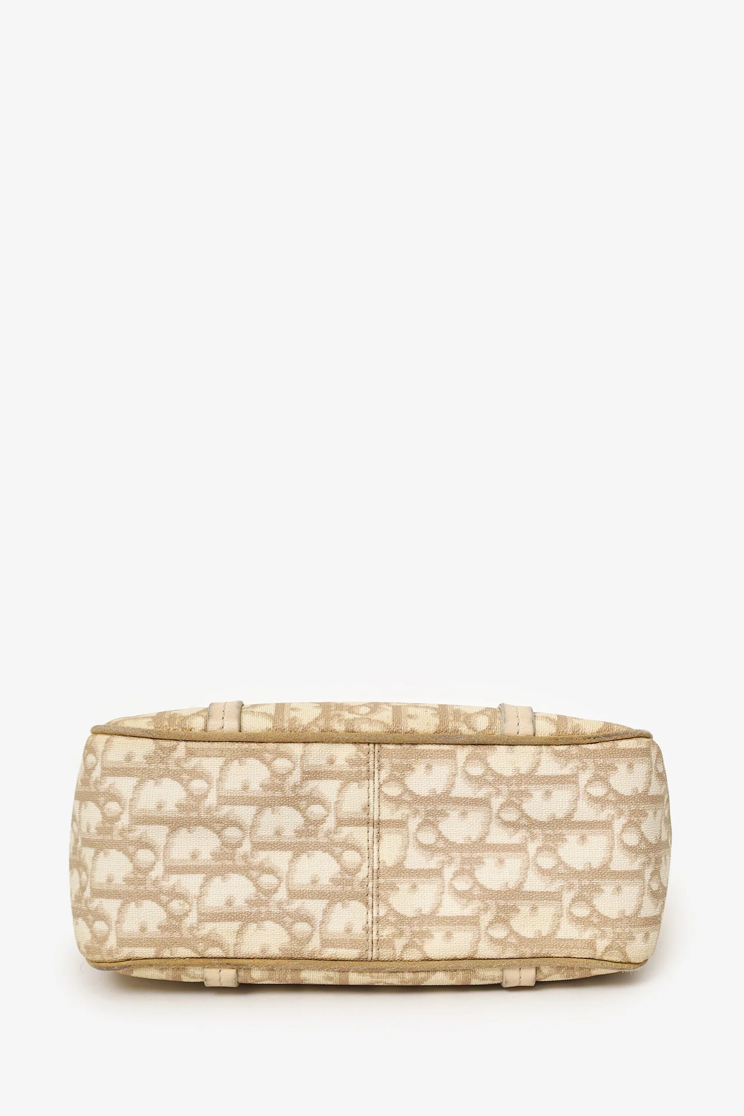 Christian Dior Beige Diorissimo Romantique Tote Bag - Image 6