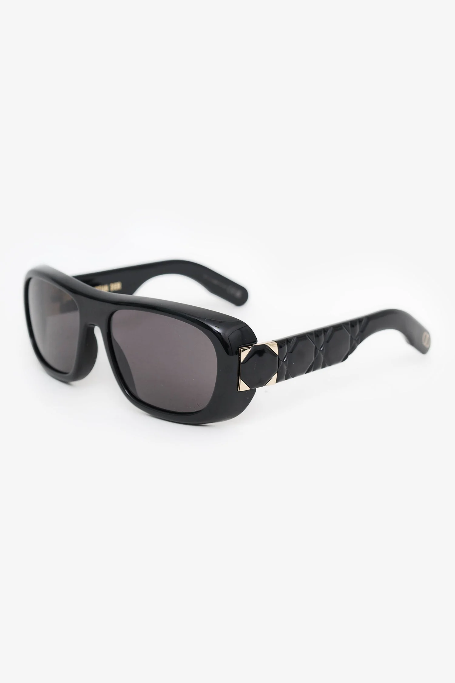 Christian Dior Black Frame Lady 95.22 Square Sunglasses - Image 2