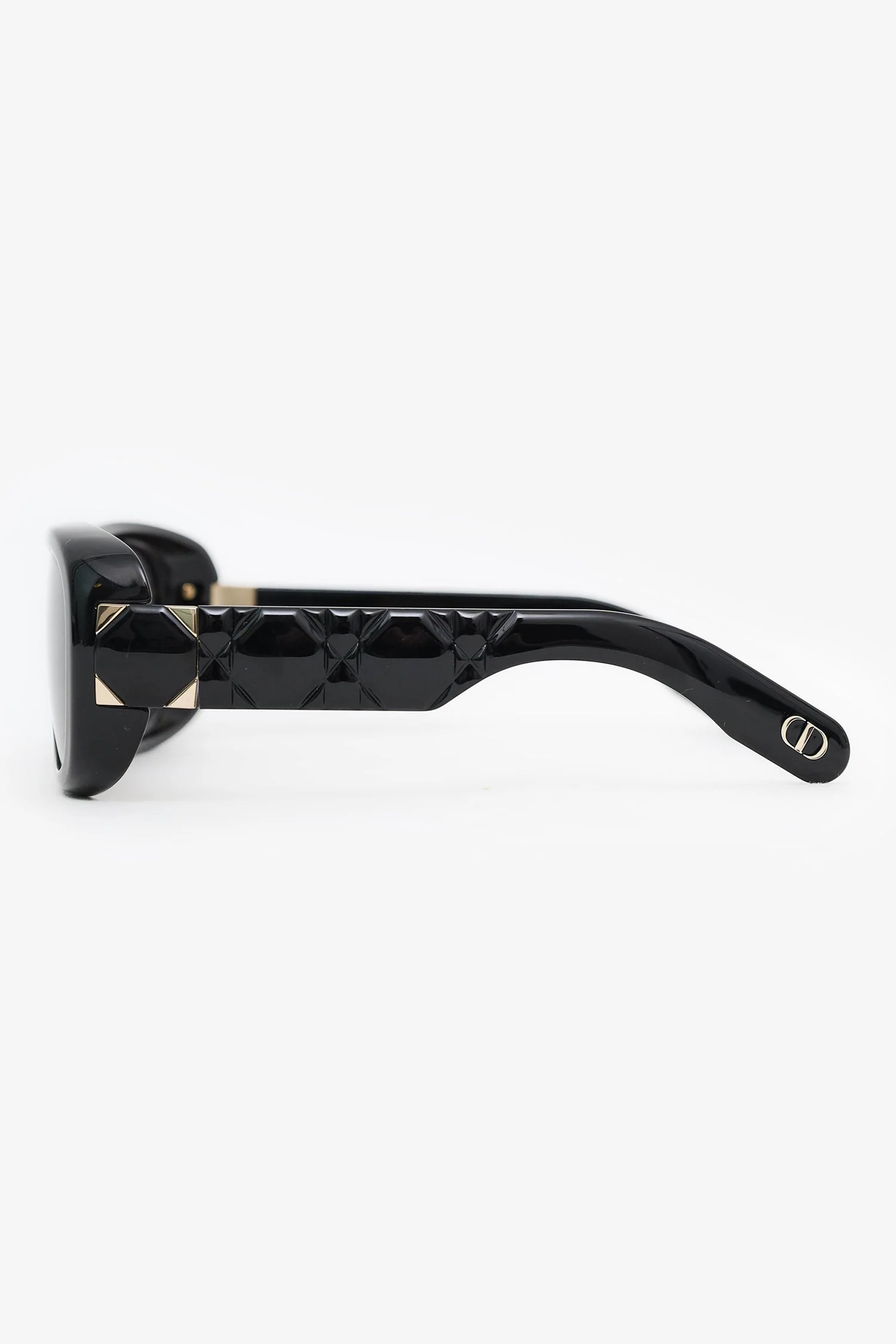 Christian Dior Black Frame Lady 95.22 Square Sunglasses - Image 3