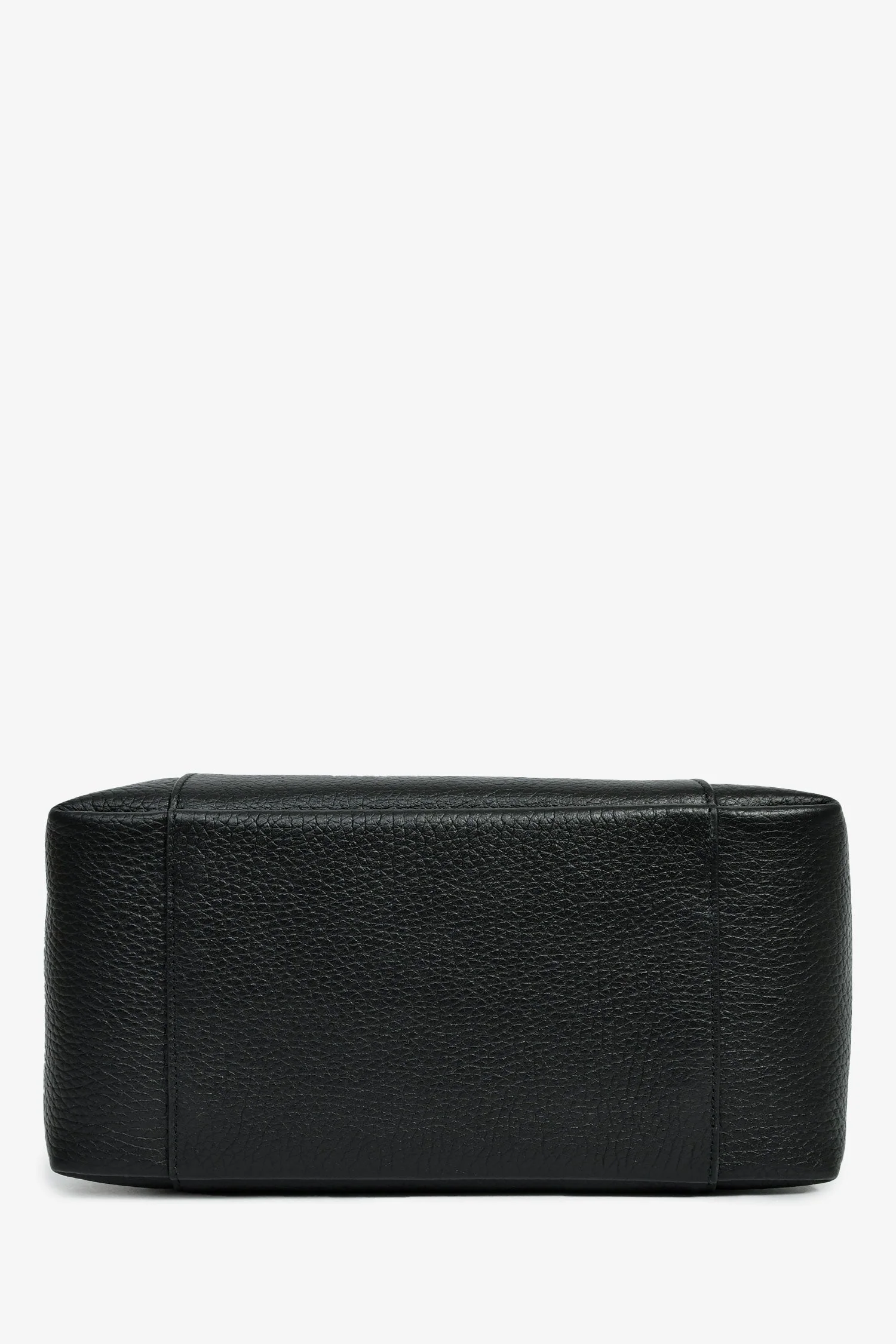 Christian Dior Black Grained Calfskin Bucket Bag with Strap - Image 5