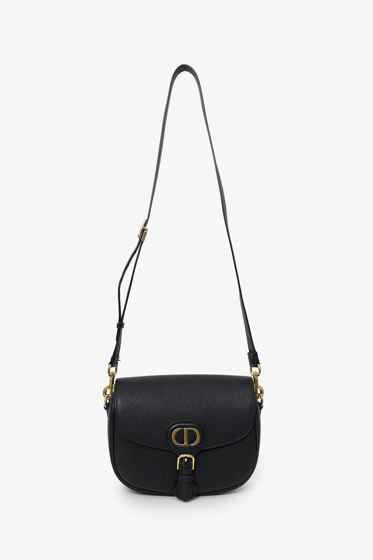 Christian Dior Black Leather Medium Bobby Bag - Image 6