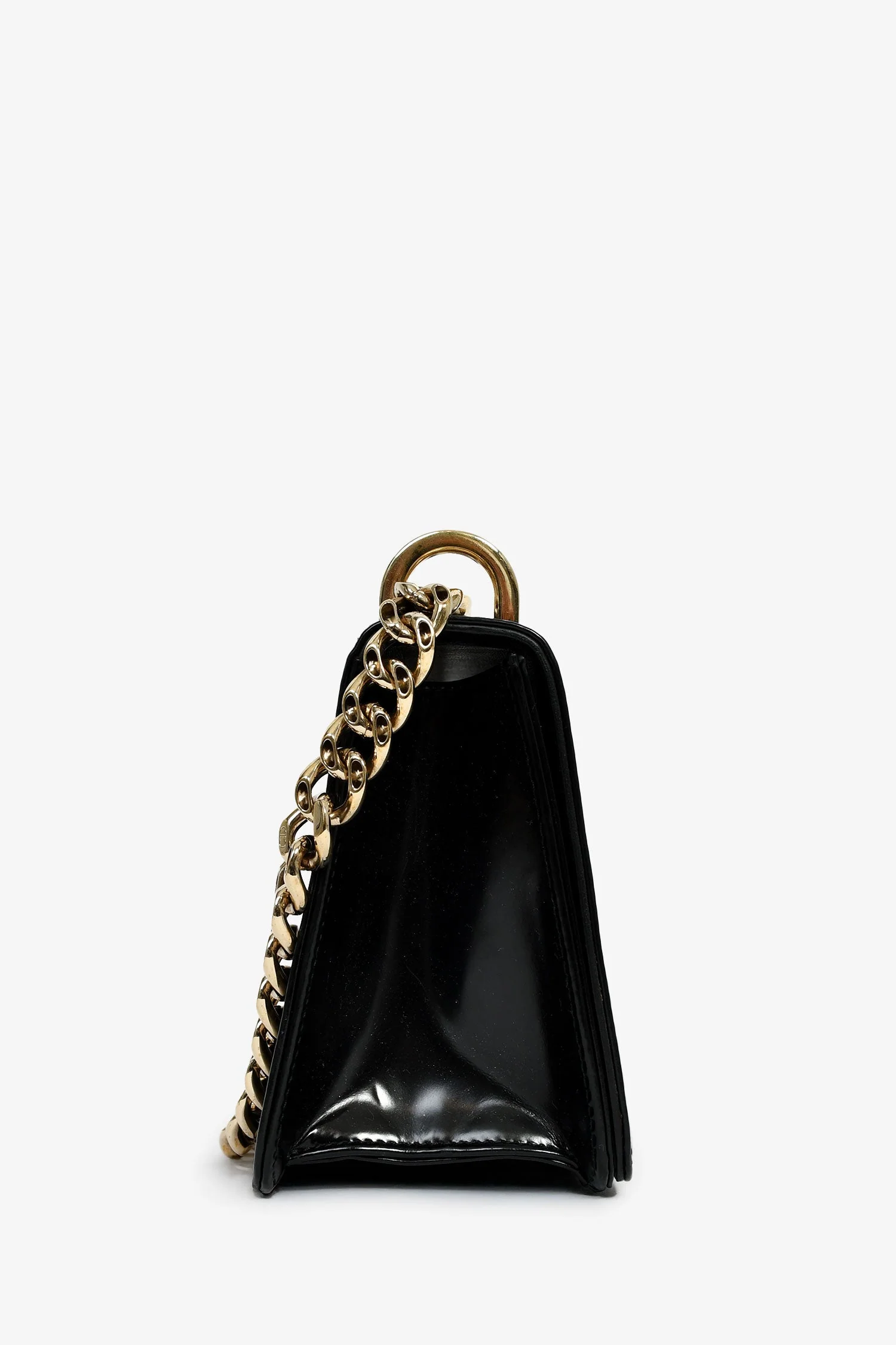 Christian Dior Black Leather Sequin Detail 'Diorama Club' Shoulder Bag - Image 3