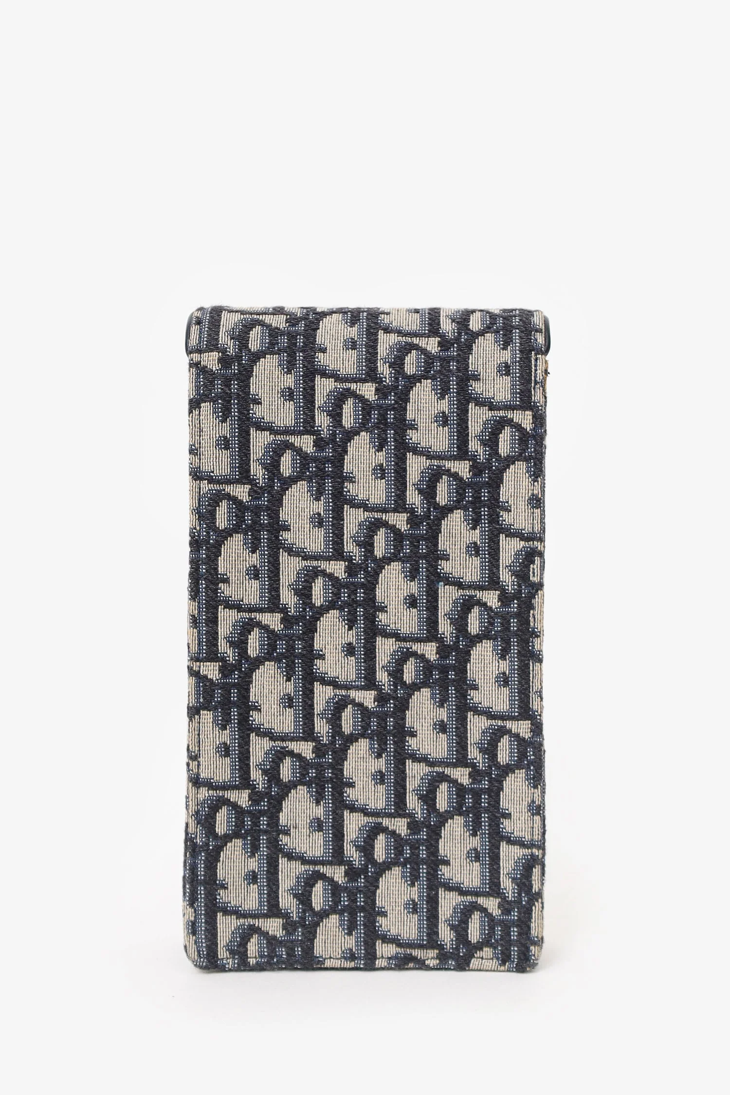 Christian Dior Blue Logo Saddle Pouch - Image 2