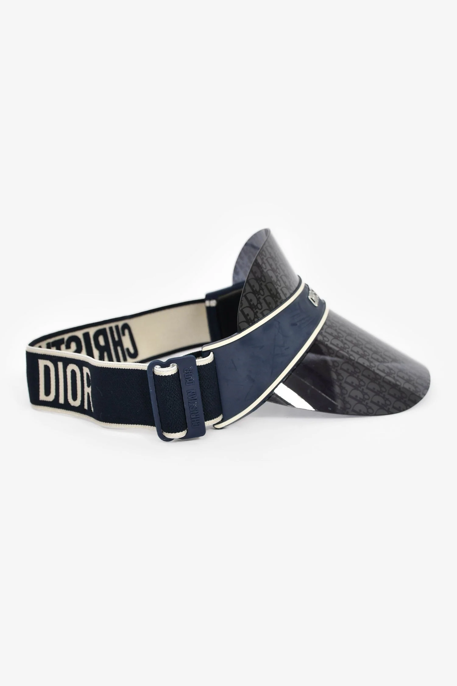 Christian Dior Blue Oblique 'Diorclub' Visor - Image 2