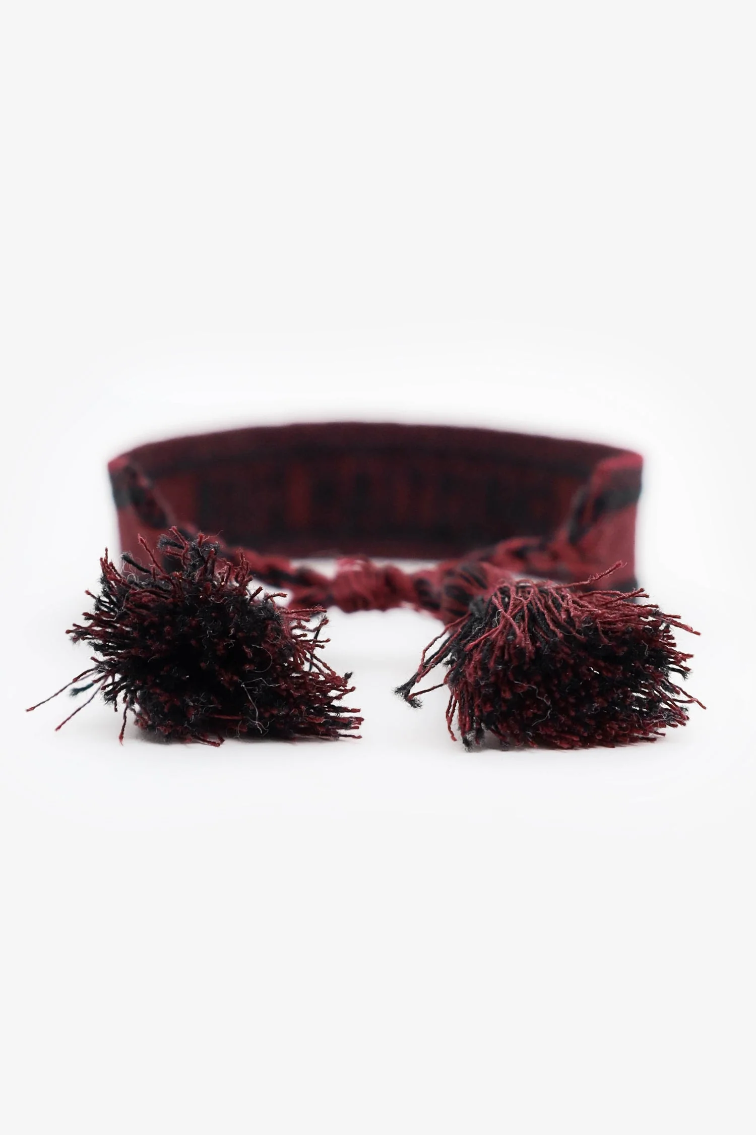 Christian Dior Burgundy/Crystal Friendship Bracelet Duo - Image 4