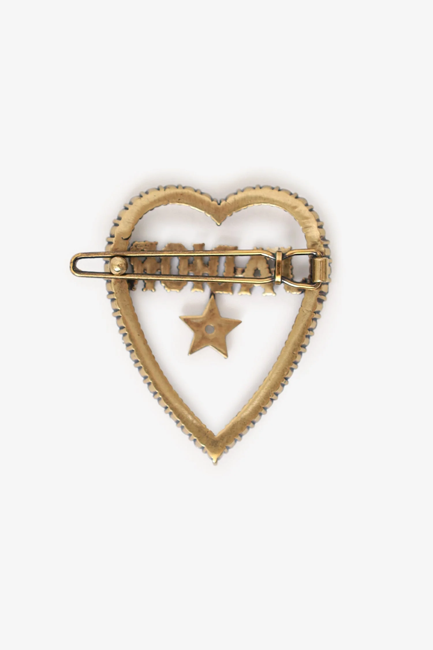 Christian Dior Crystal Embellished 'J'adior' Star Hair Clip - Image 3
