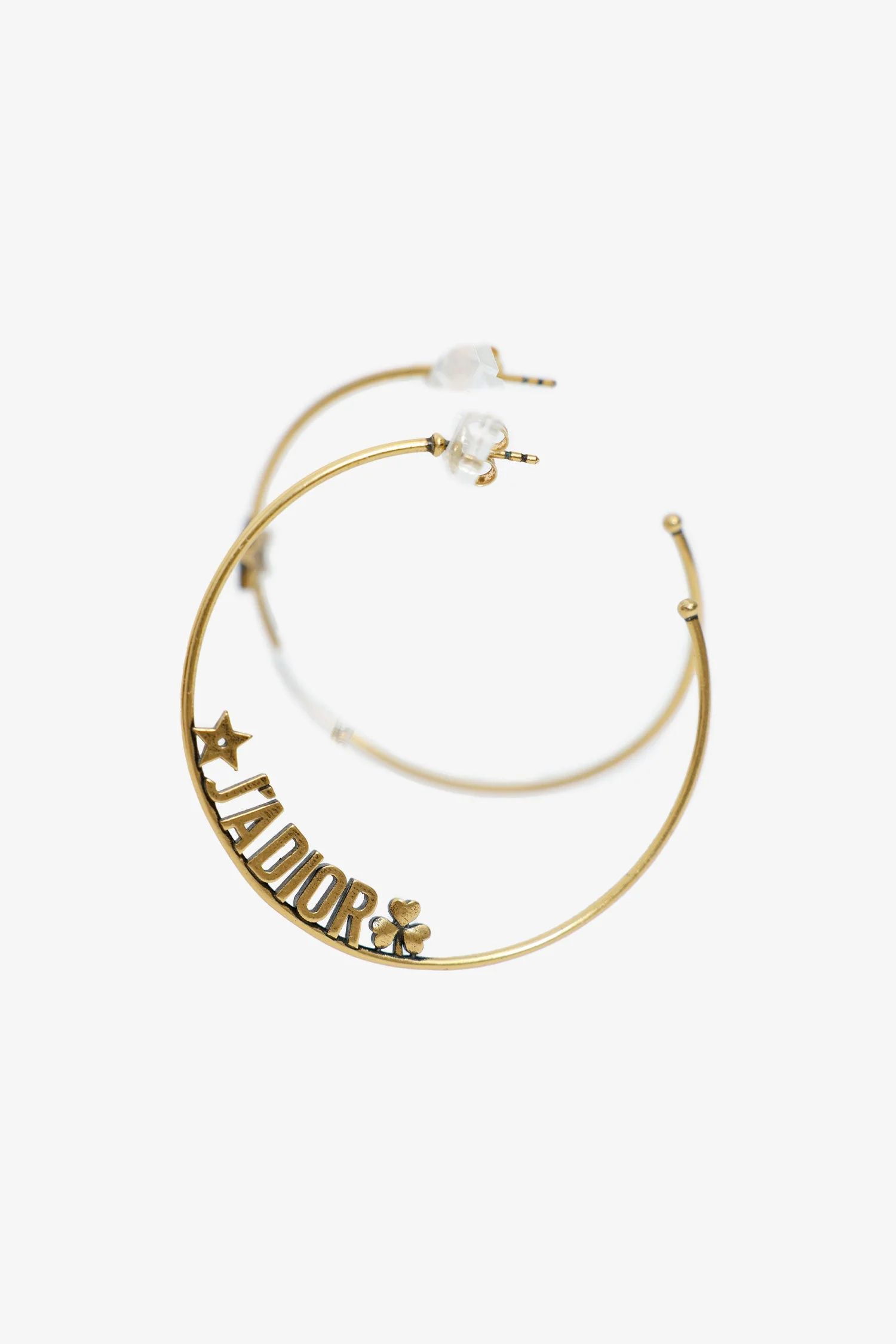Christian Dior Gold-plated J'ADIOR Hoop Earrings - Image 3