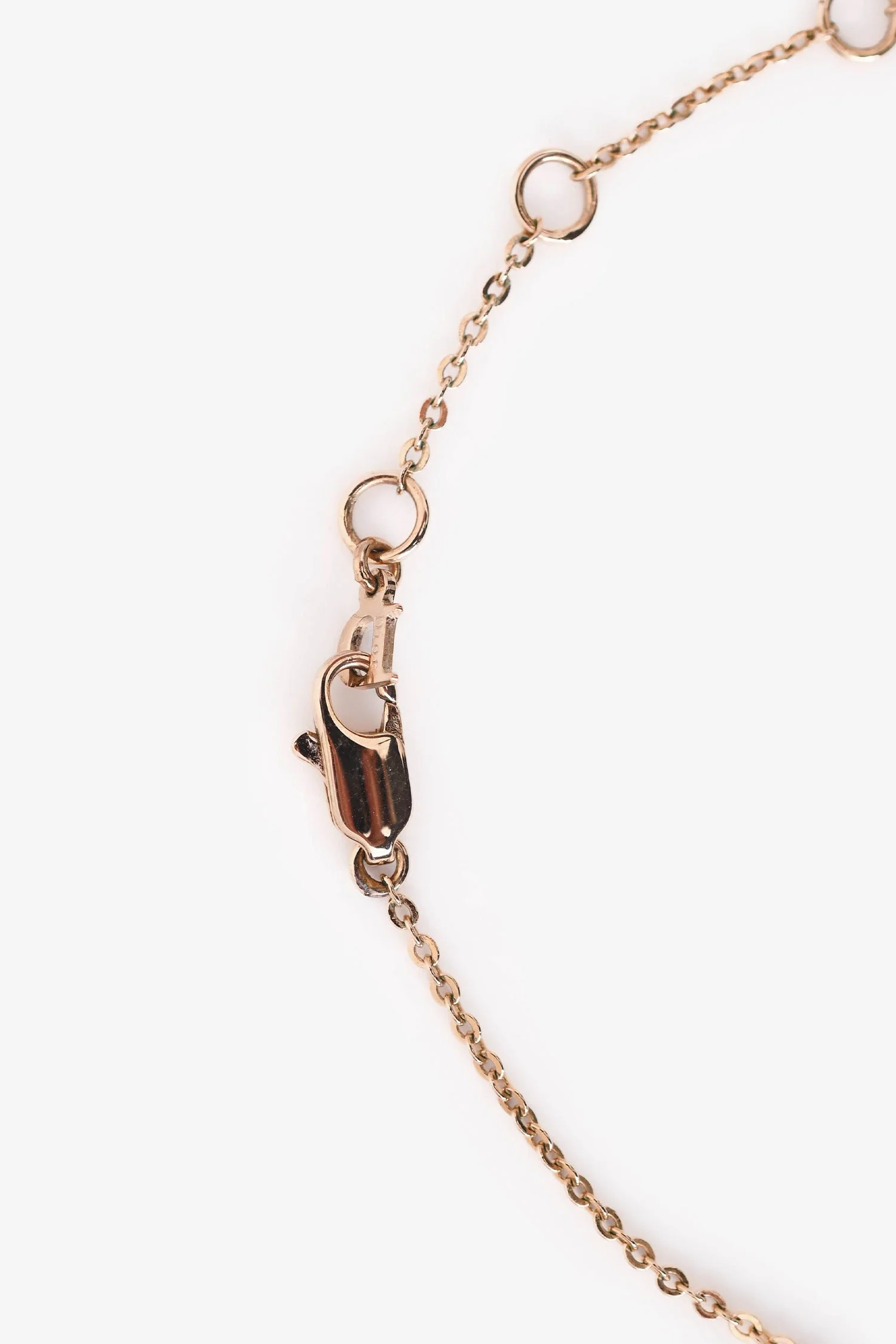 Christian Dior Gold Tone 'Dior' Necklace - Image 3