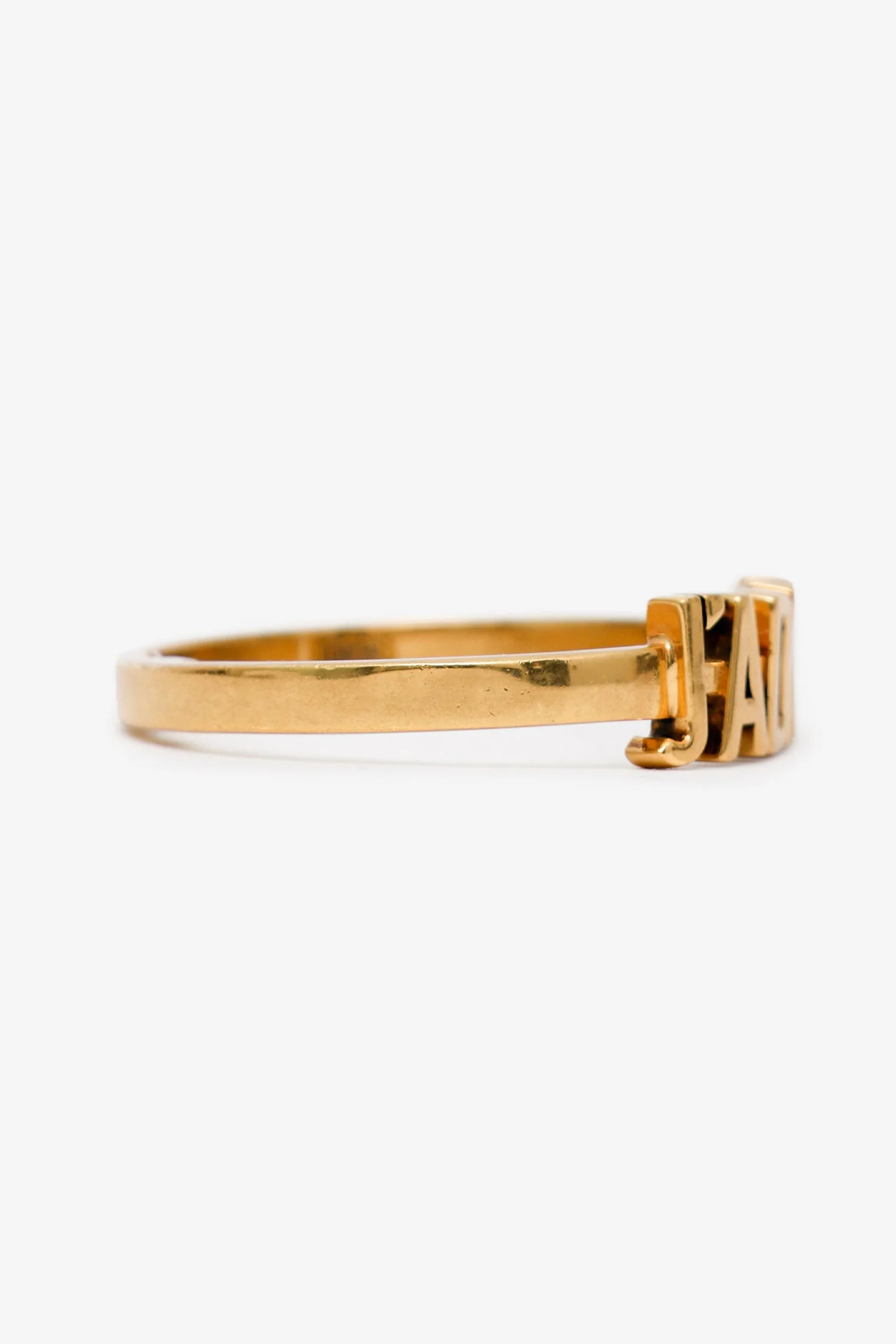 Christian Dior Gold Tone Metal J'aDior Bracelet - Image 2