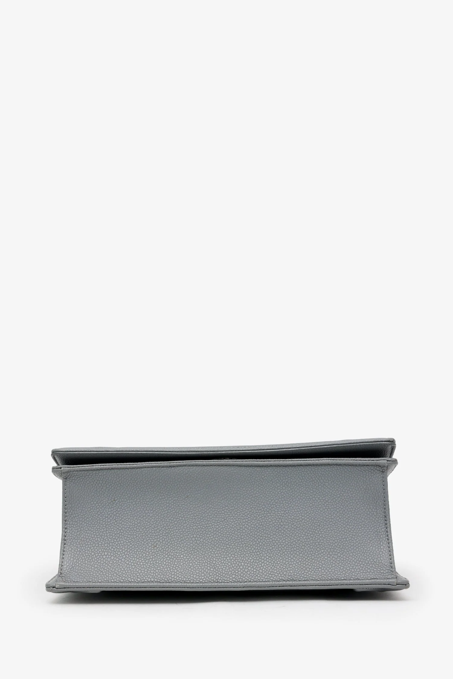 Christian Dior Grey Leather Cannage 'Dioramma' Shoulder Bag - Image 5