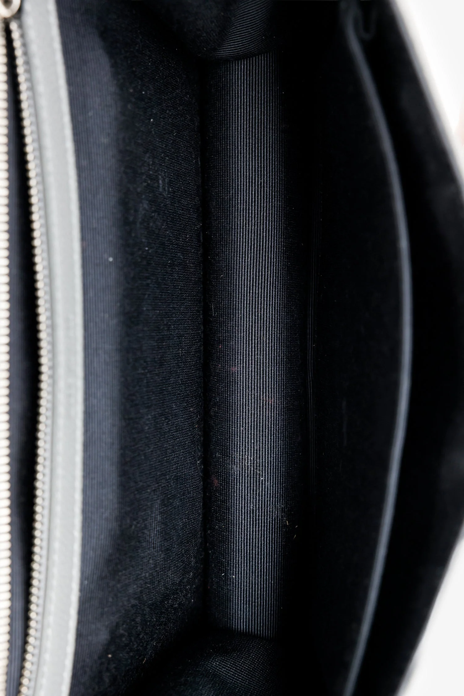 Christian Dior Grey Leather Cannage 'Dioramma' Shoulder Bag - Image 6
