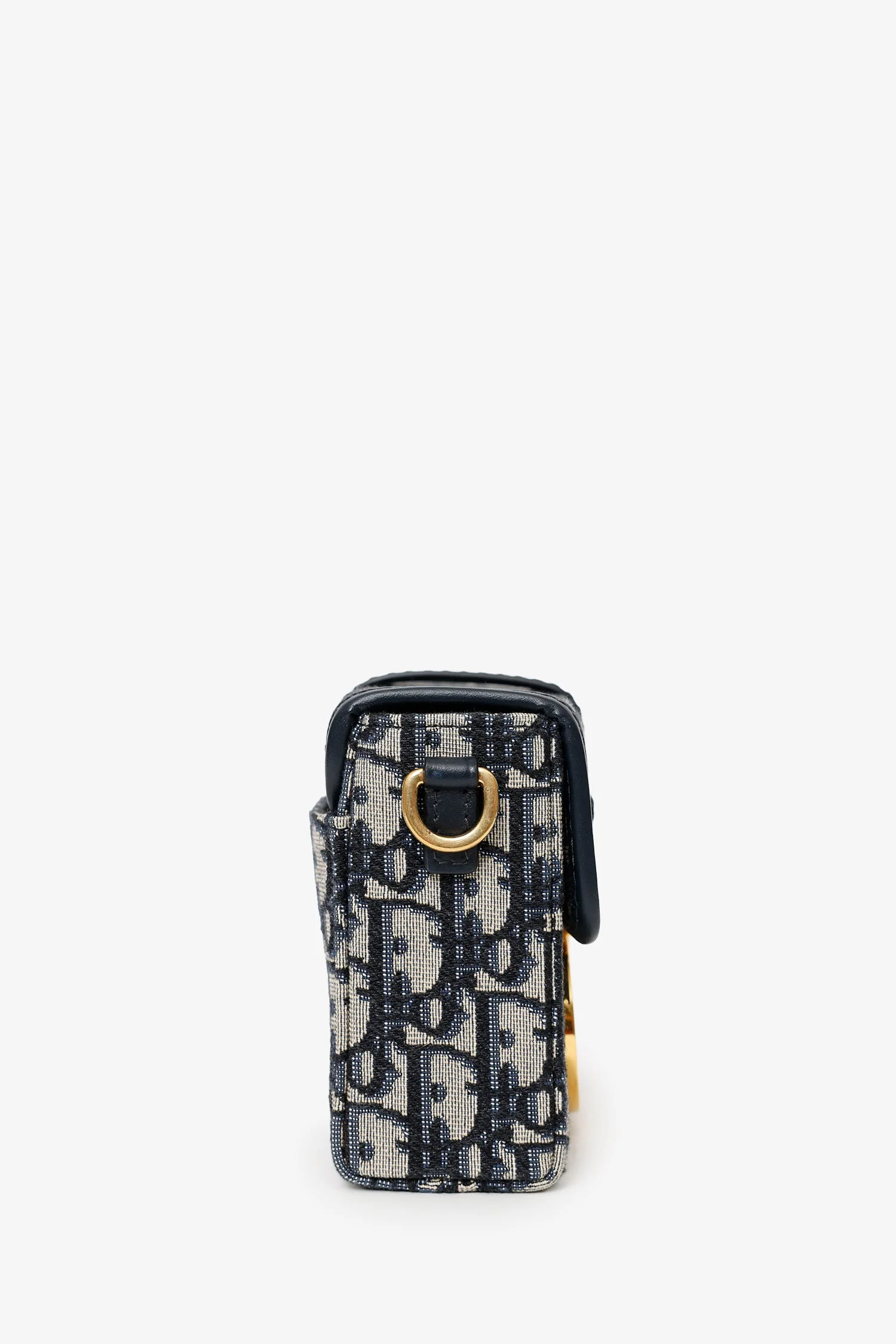 Christian Dior Navy Oblique Montaigne 30 Box Bag - Image 2