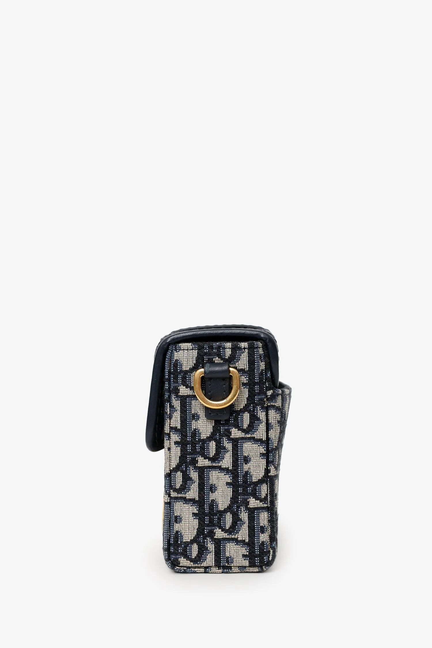 Christian Dior Navy Oblique Montaigne 30 Box Bag - Image 4
