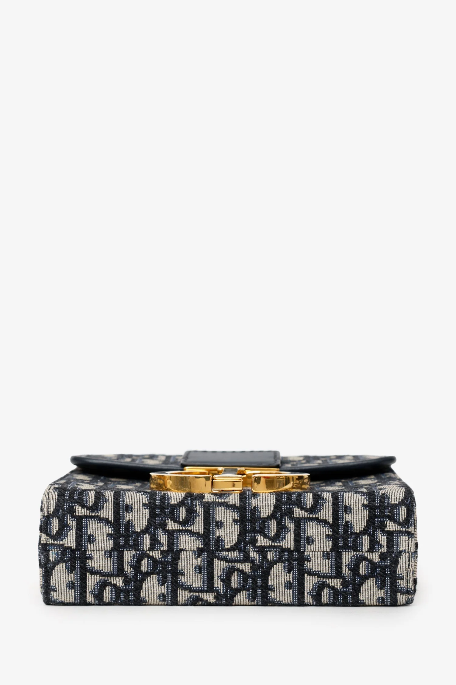 Christian Dior Navy Oblique Montaigne 30 Box Bag - Image 5
