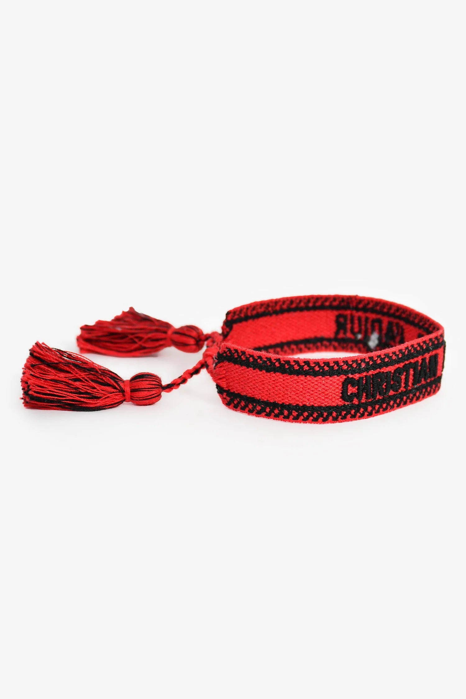 Christian Dior Red 'Friendship' Bracelet - Image 2