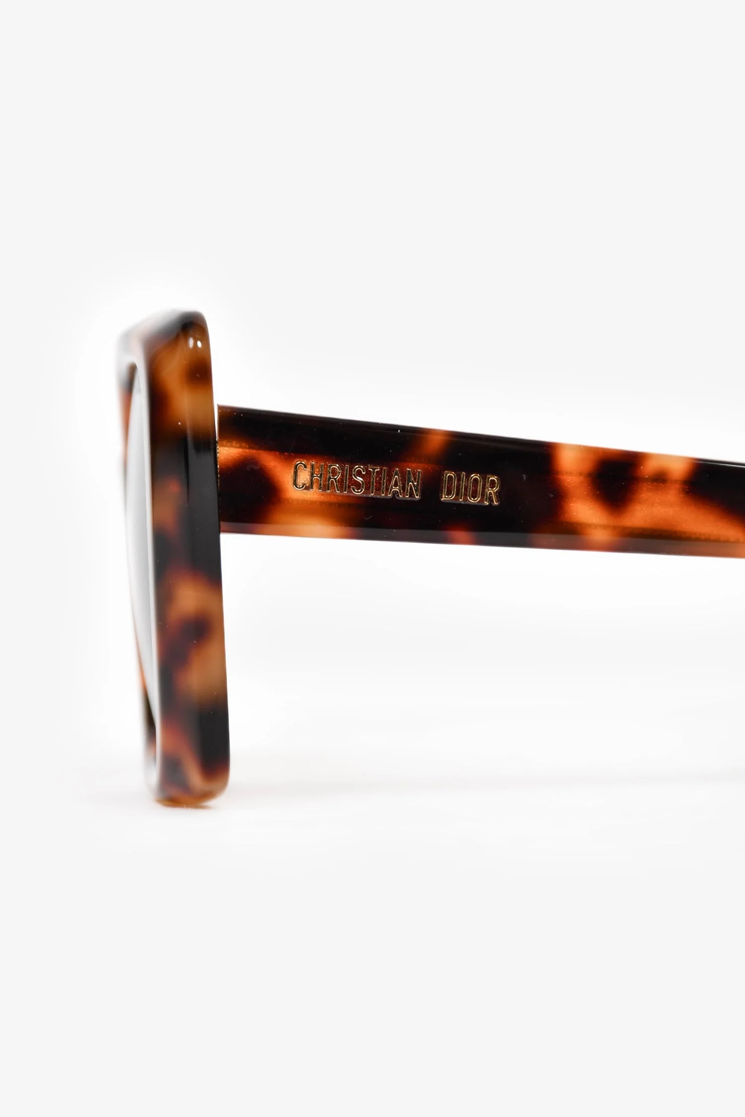Christian Dior Tortoiseshell Square Frame 'DiorMidnight' Sunglasses - Image 4